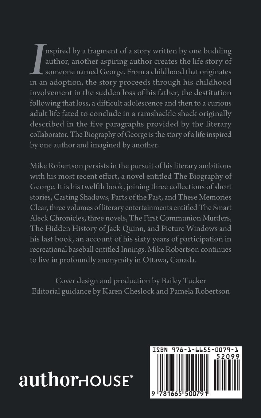 Rückseitencover The Biography of George