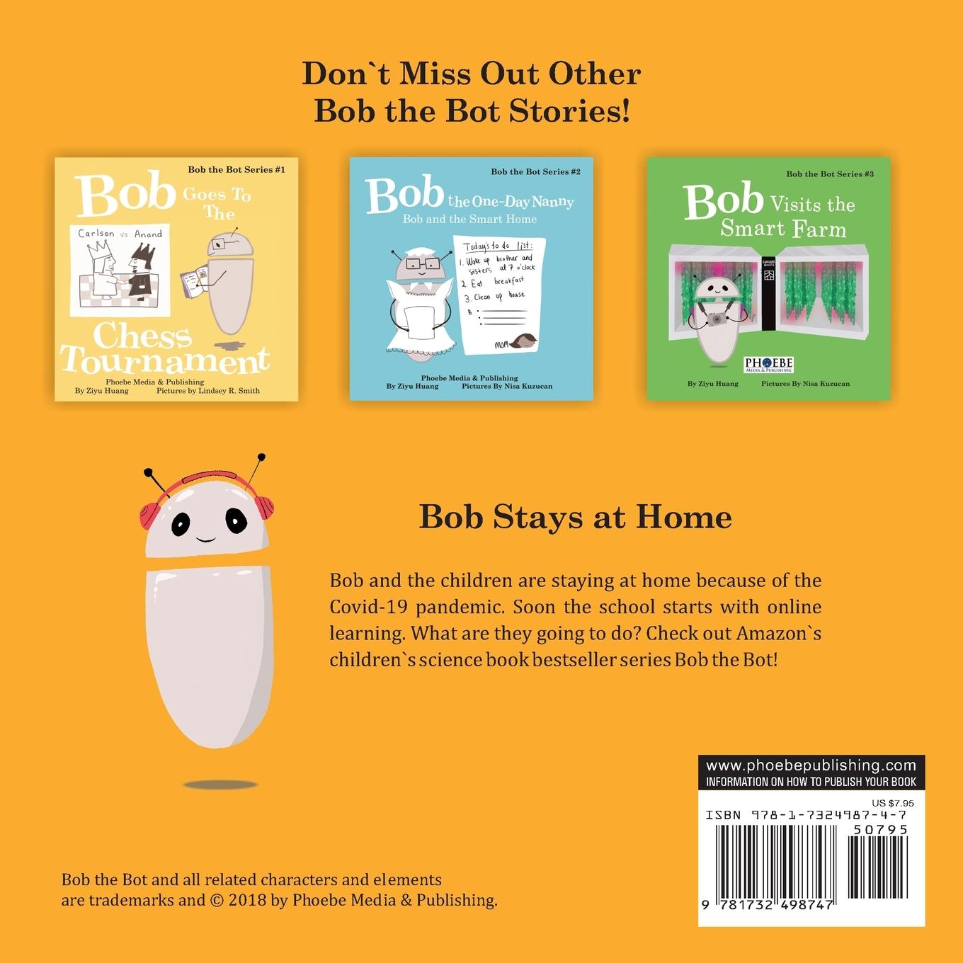 Rückseitencover Bob Stays at Home