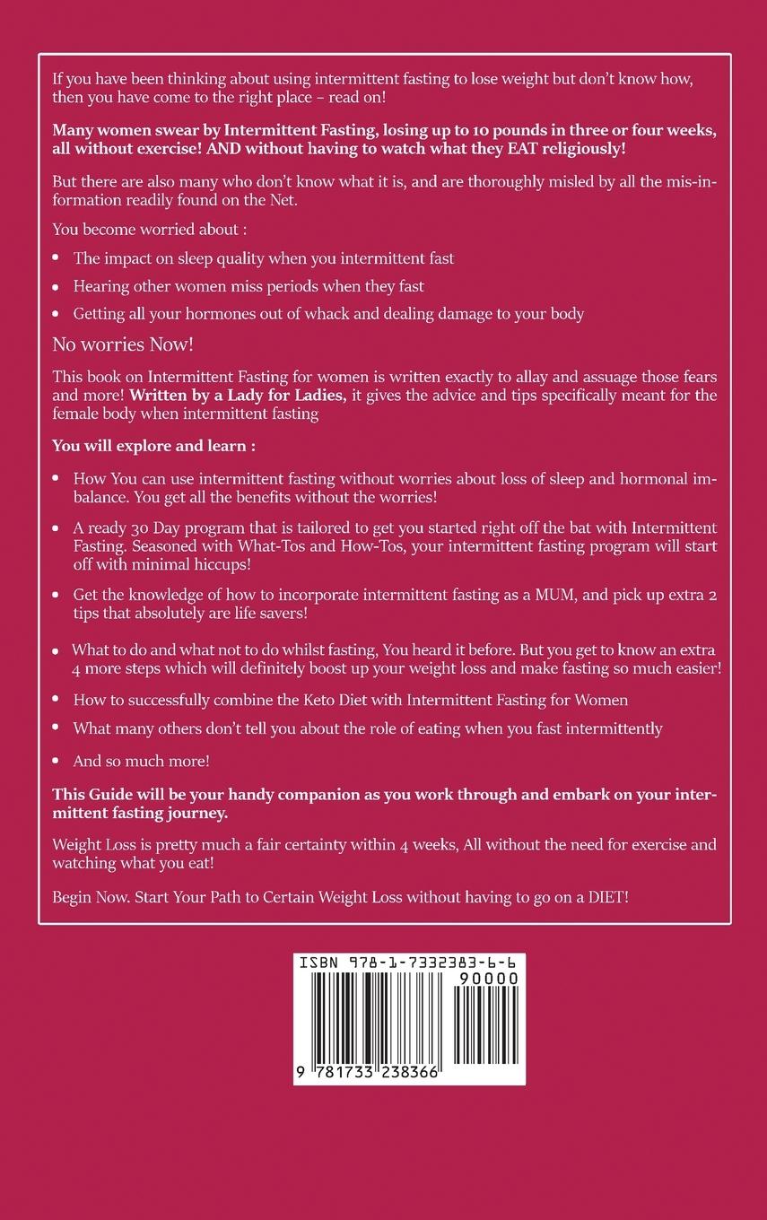 Rückseitencover Intermittent Fasting For Women 101