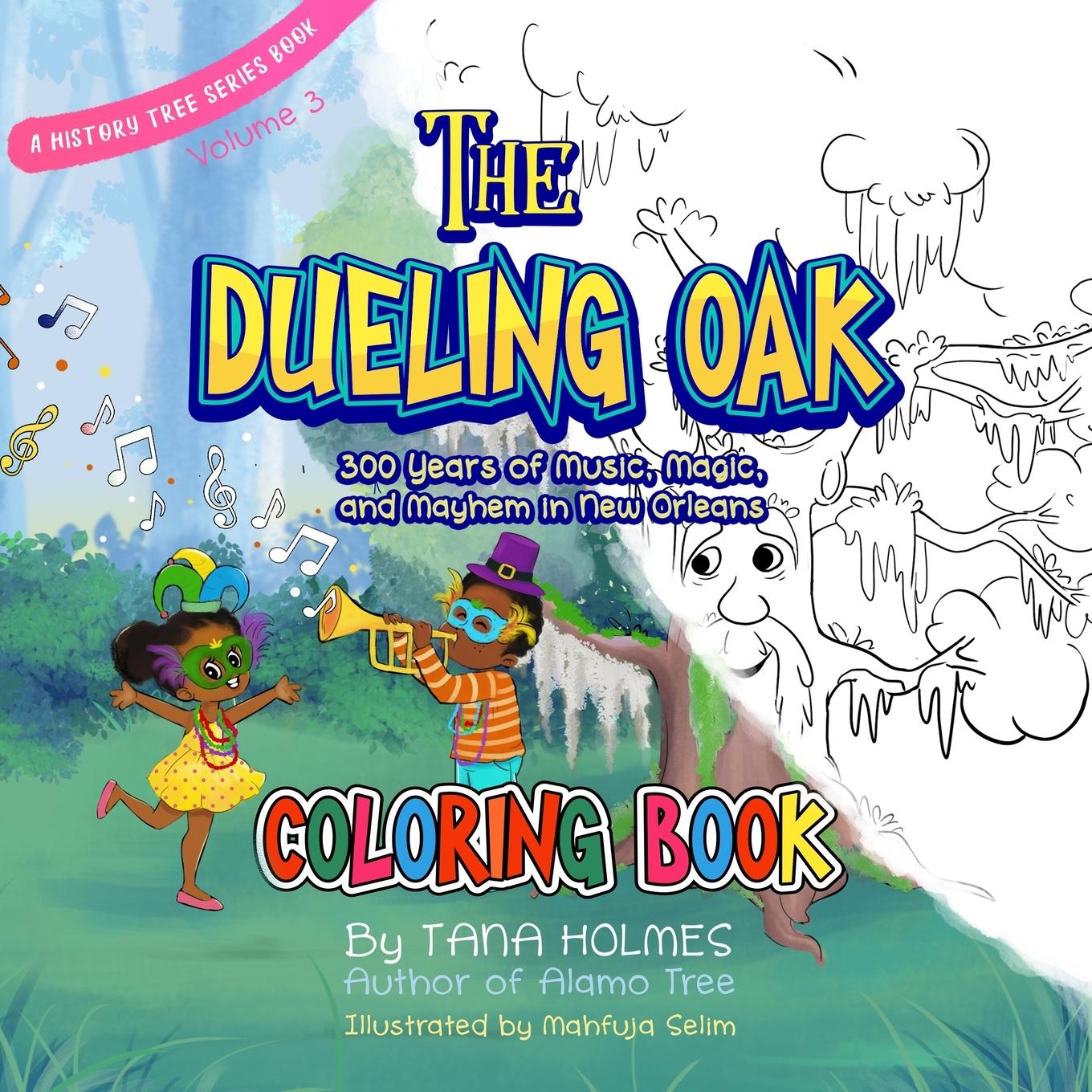 Vorderes Coverbild The Dueling Oak Coloring Book