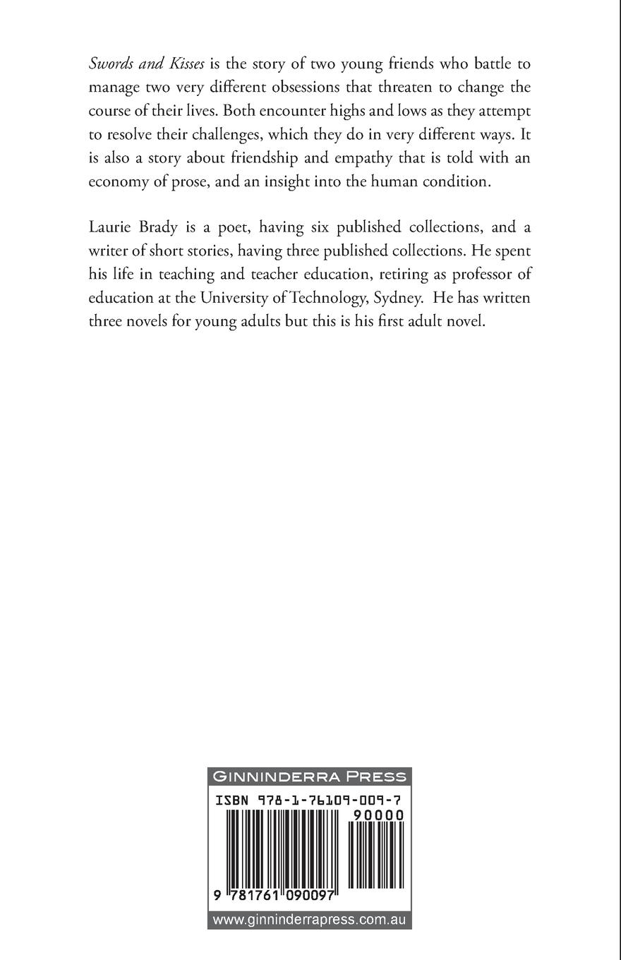 Rückseitencover Swords and Kisses