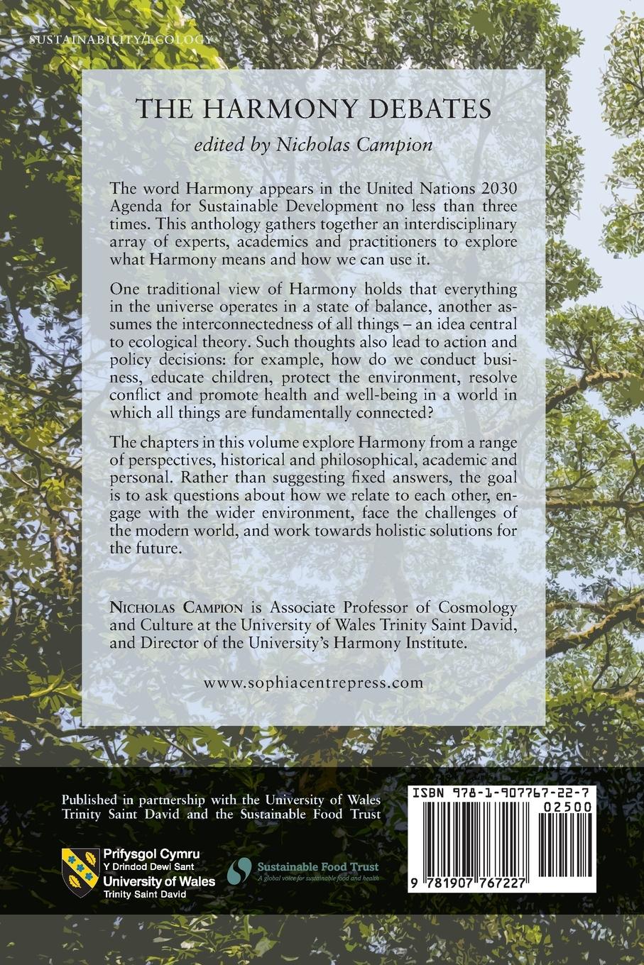 Rückseitencover The Harmony Debates