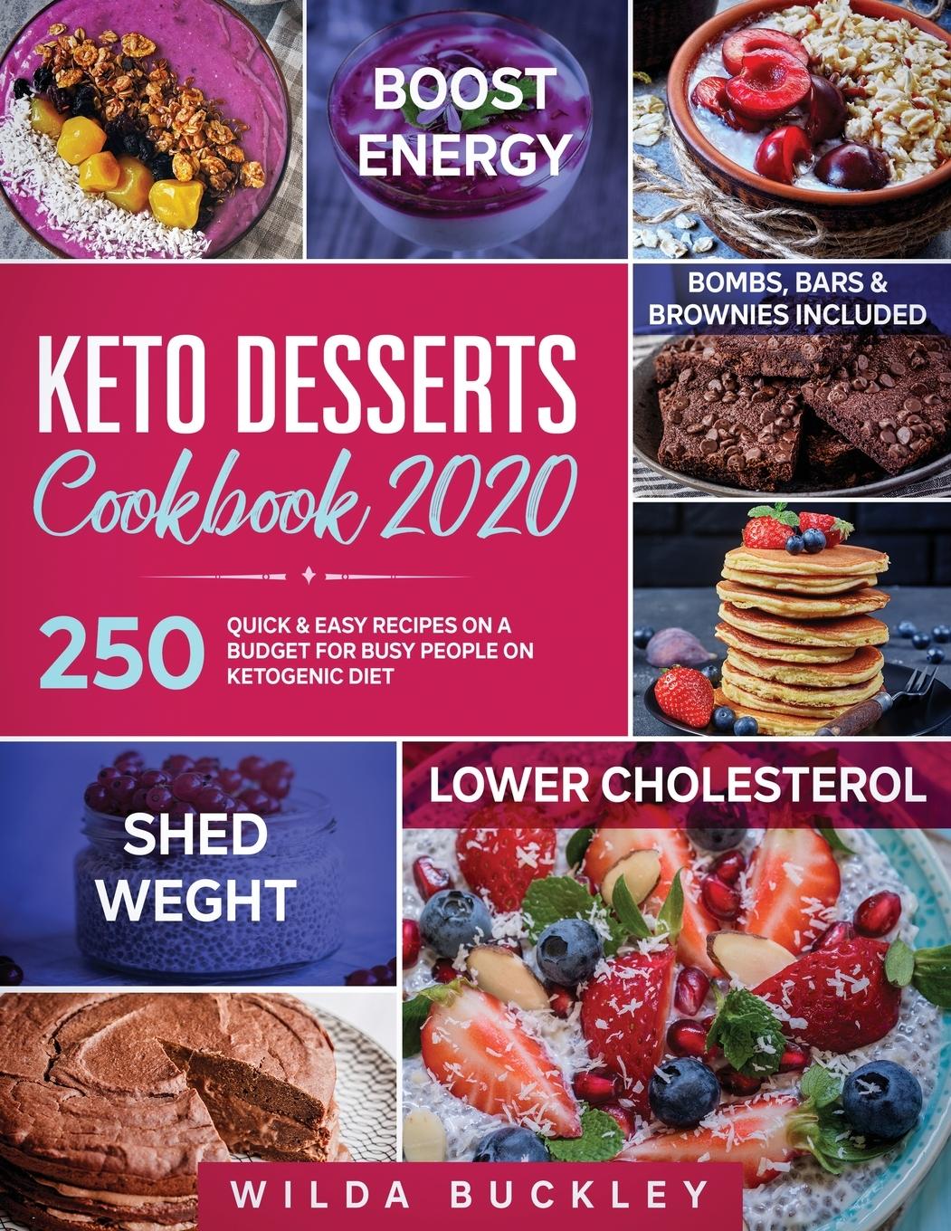 Vorderes Coverbild KETO DESSERTS COOKBOOK 2020
