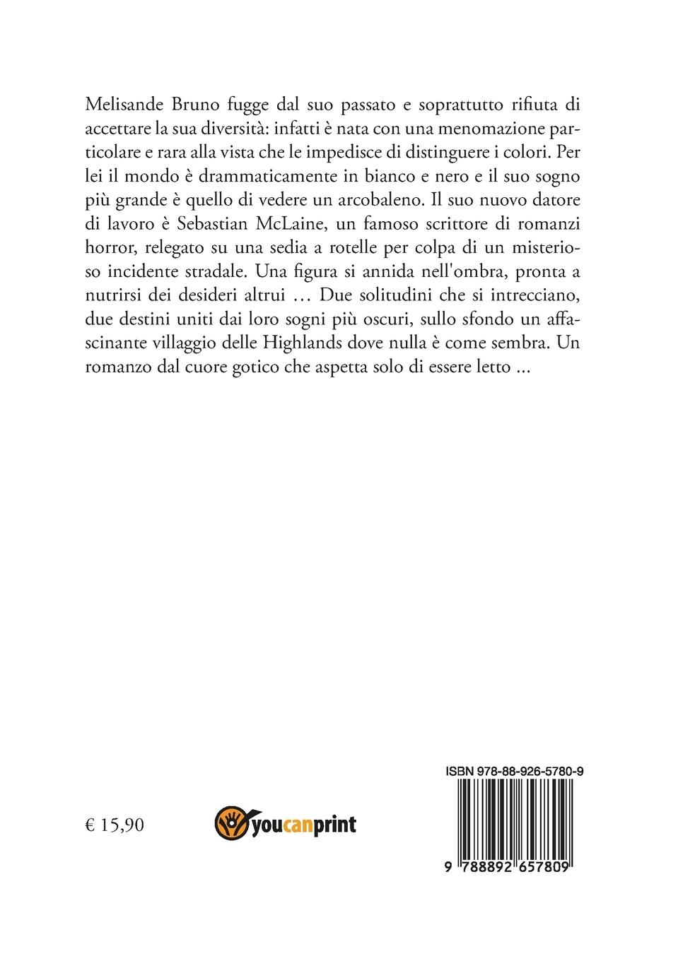 Rückseitencover La ragazza dagli arcobaleni proibiti