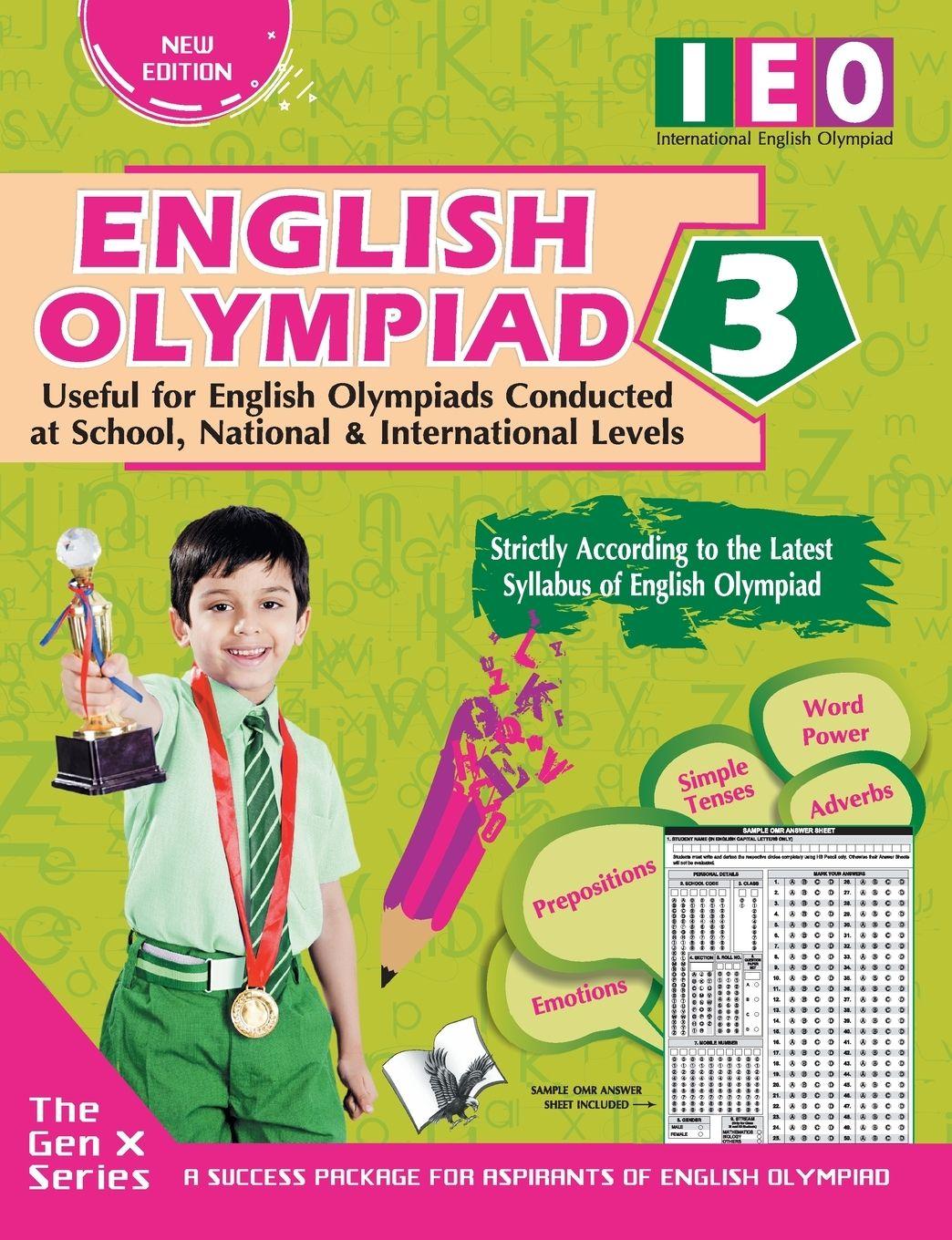Vorderes Coverbild International English Olympiad - Class 3 (With OMR Sheets)