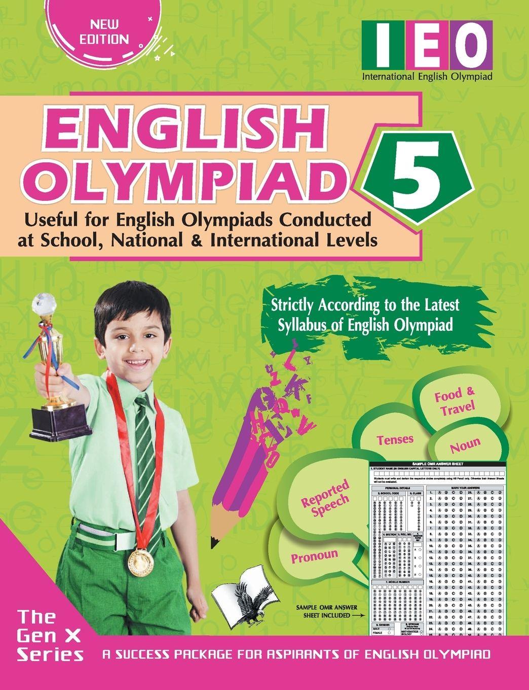 Vorderes Coverbild International English Olympiad - Class 5(With OMR Sheets)