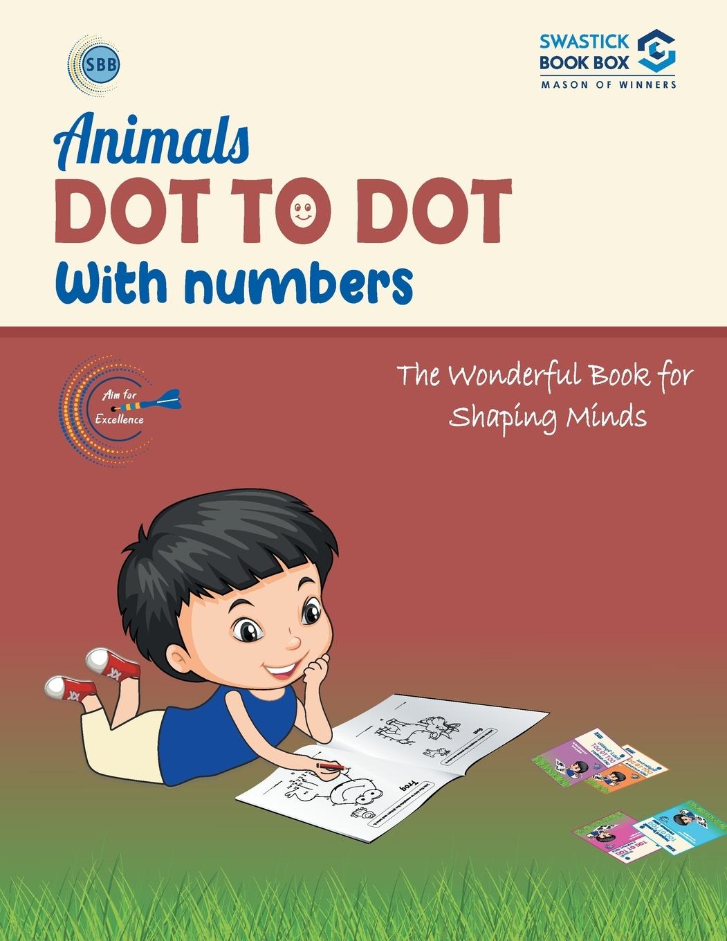Vorderes Coverbild SBB Animal Dot to Dot Activity Book