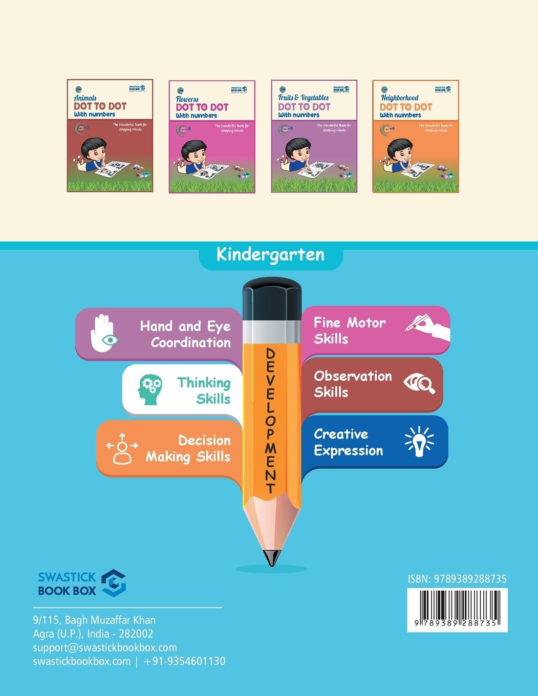 Rückseitencover SBB Transport Dot to Dot Activity Book