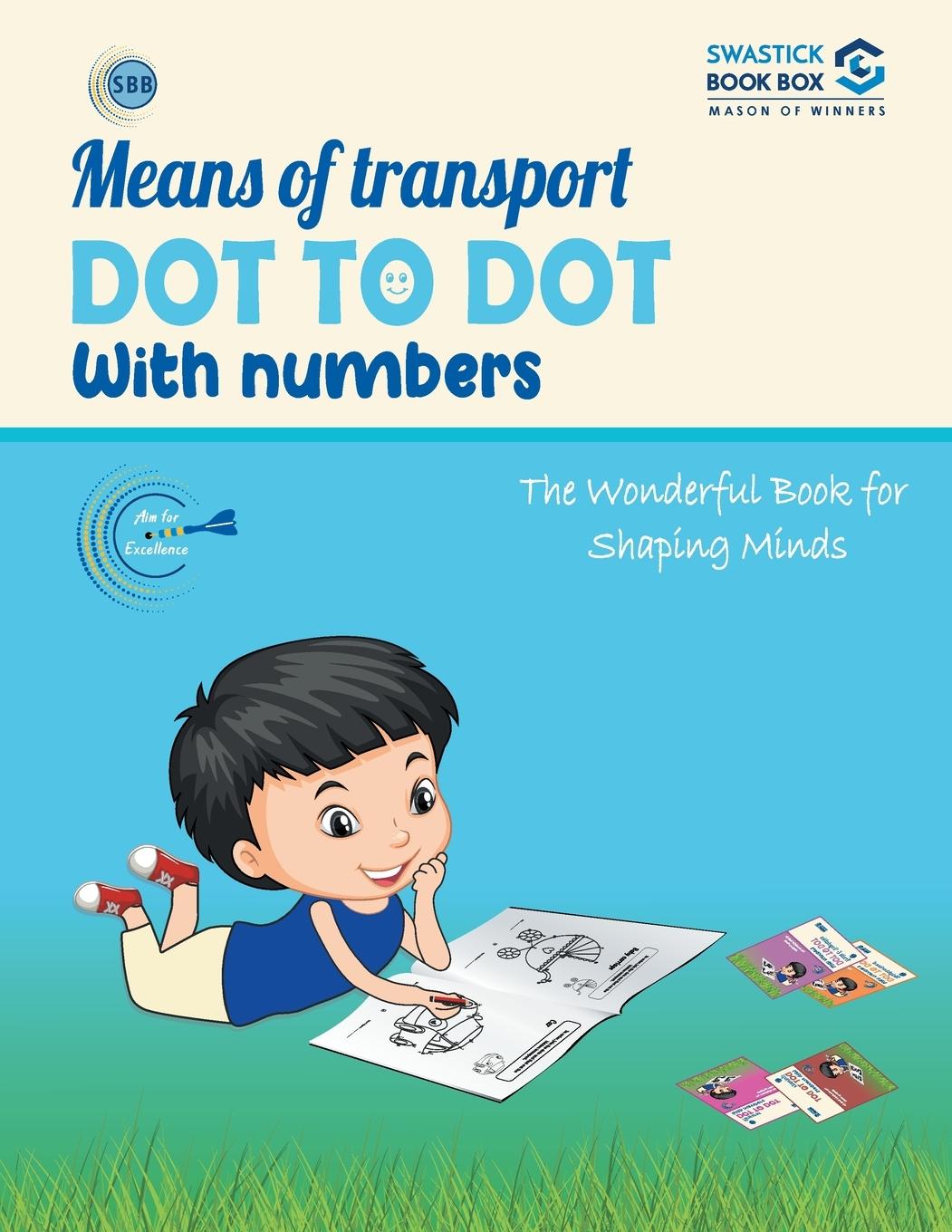 Vorderes Coverbild SBB Transport Dot to Dot Activity Book