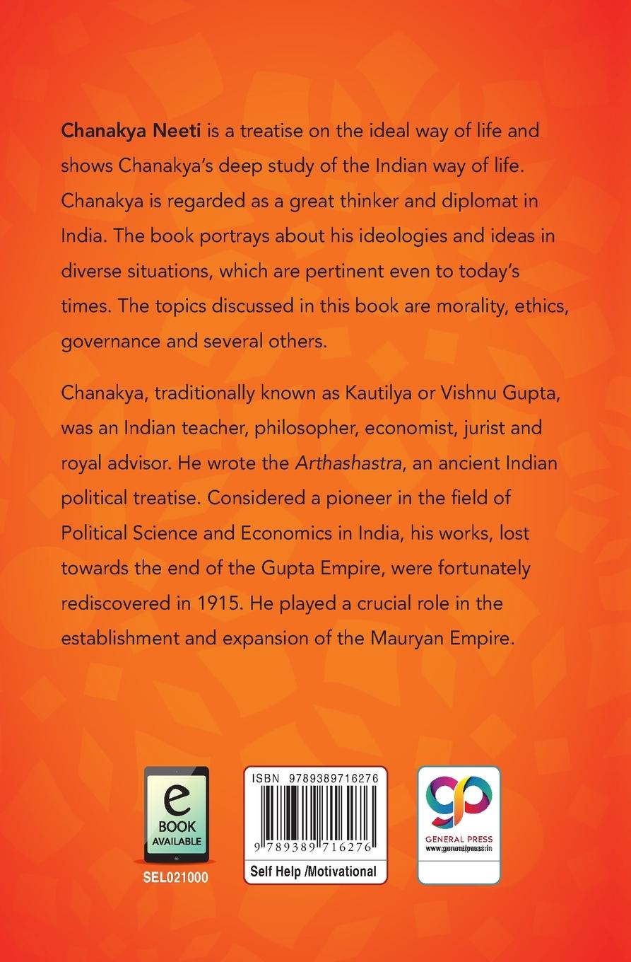 Rückseitencover Chanakya Neeti