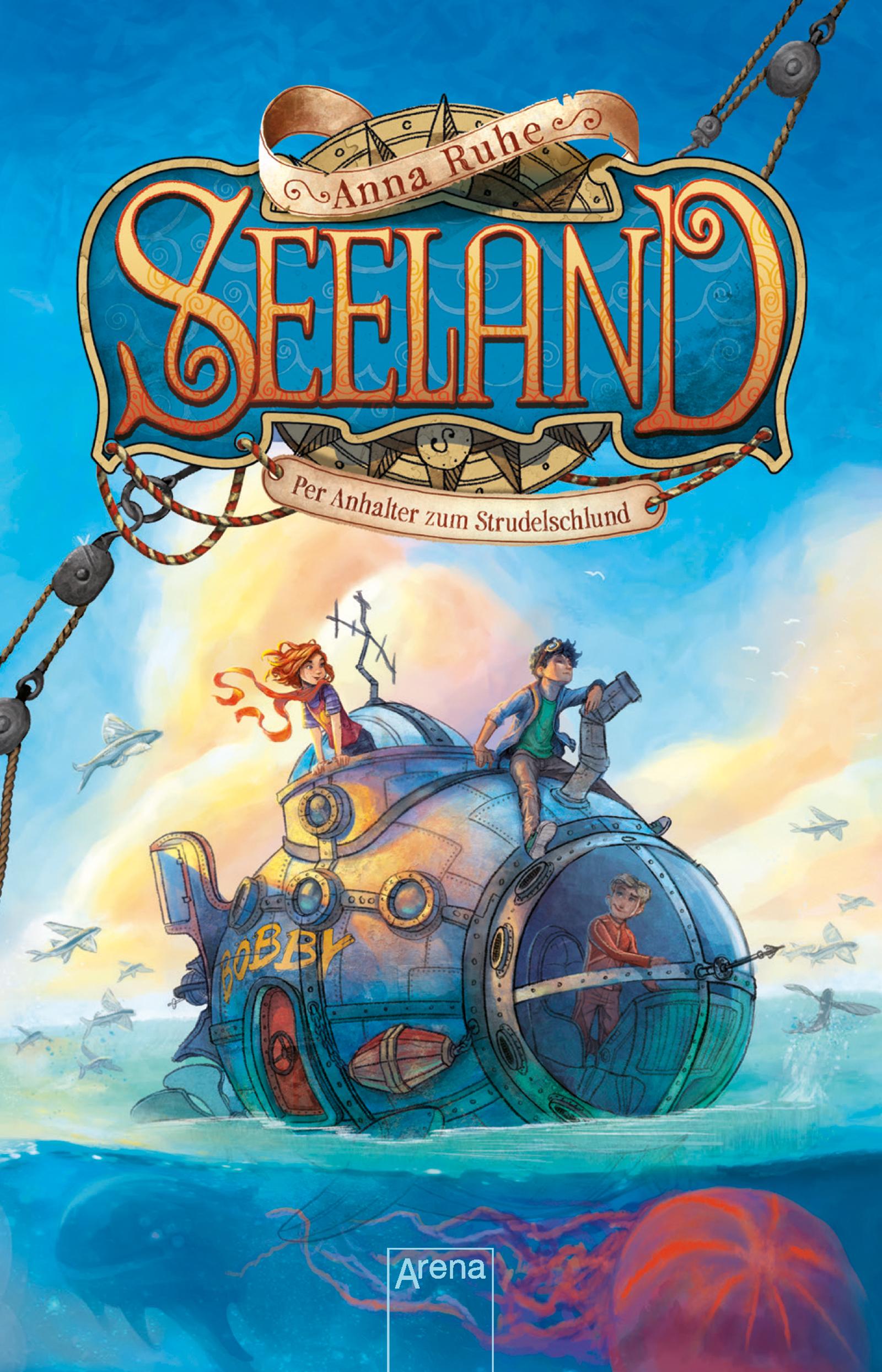 Vorderes Coverbild Seeland. Per Anhalter zum Strudelschlund