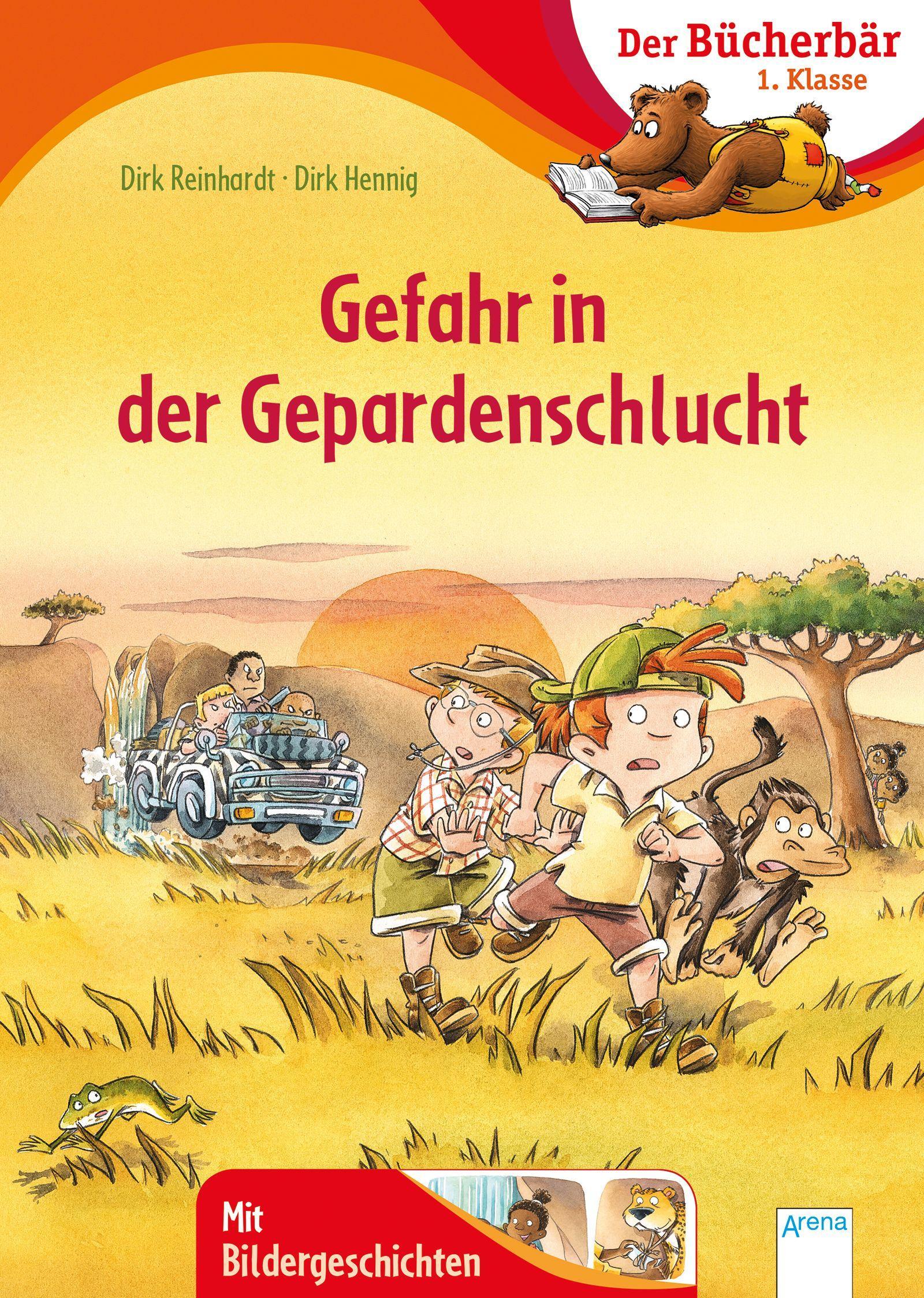 Vorderes Coverbild Gefahr in der Gepardenschlucht