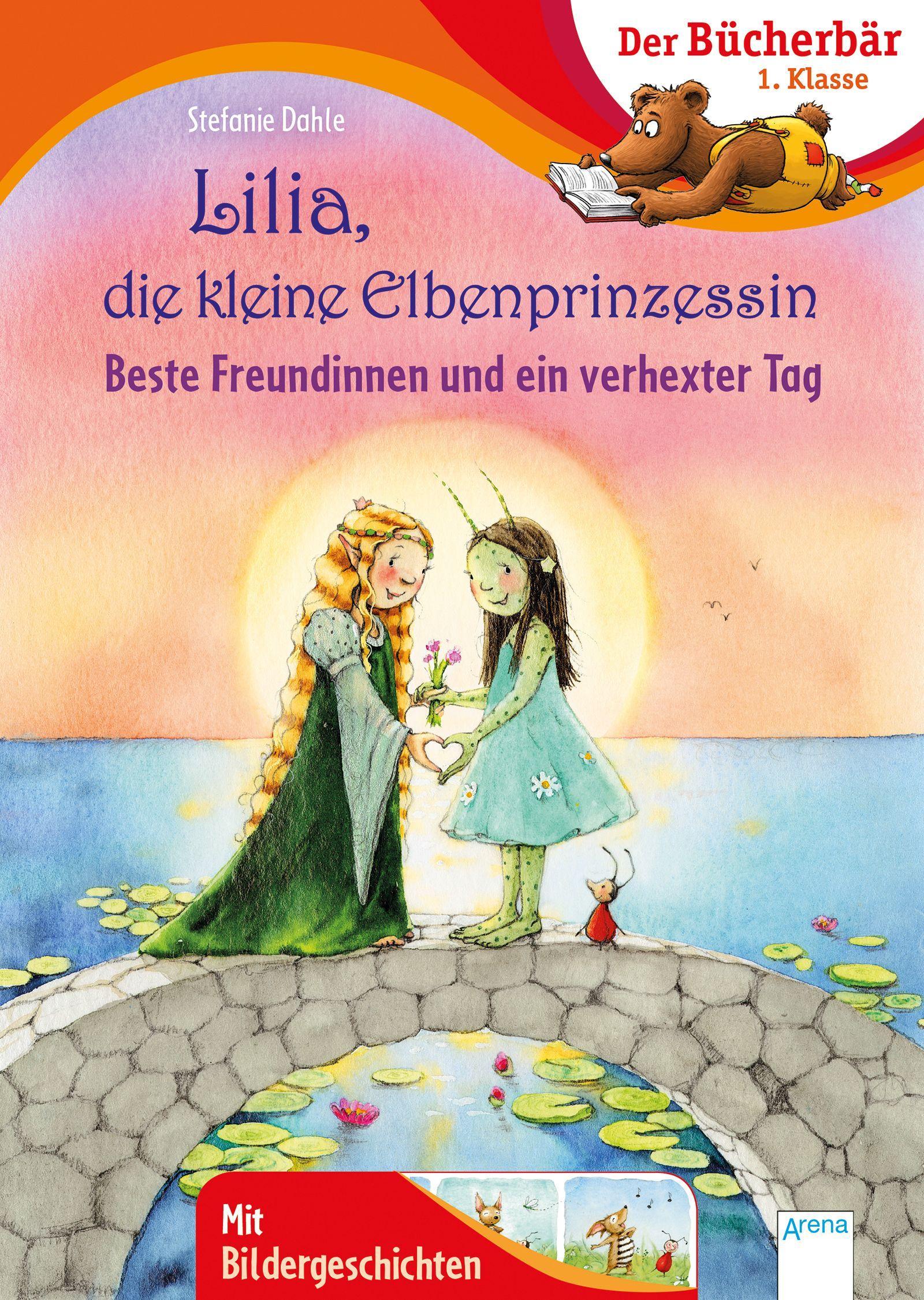 Vorderes Coverbild Lilia, die kleine Elbenprinzessin. Beste Freundinnen und ein verhexter Tag