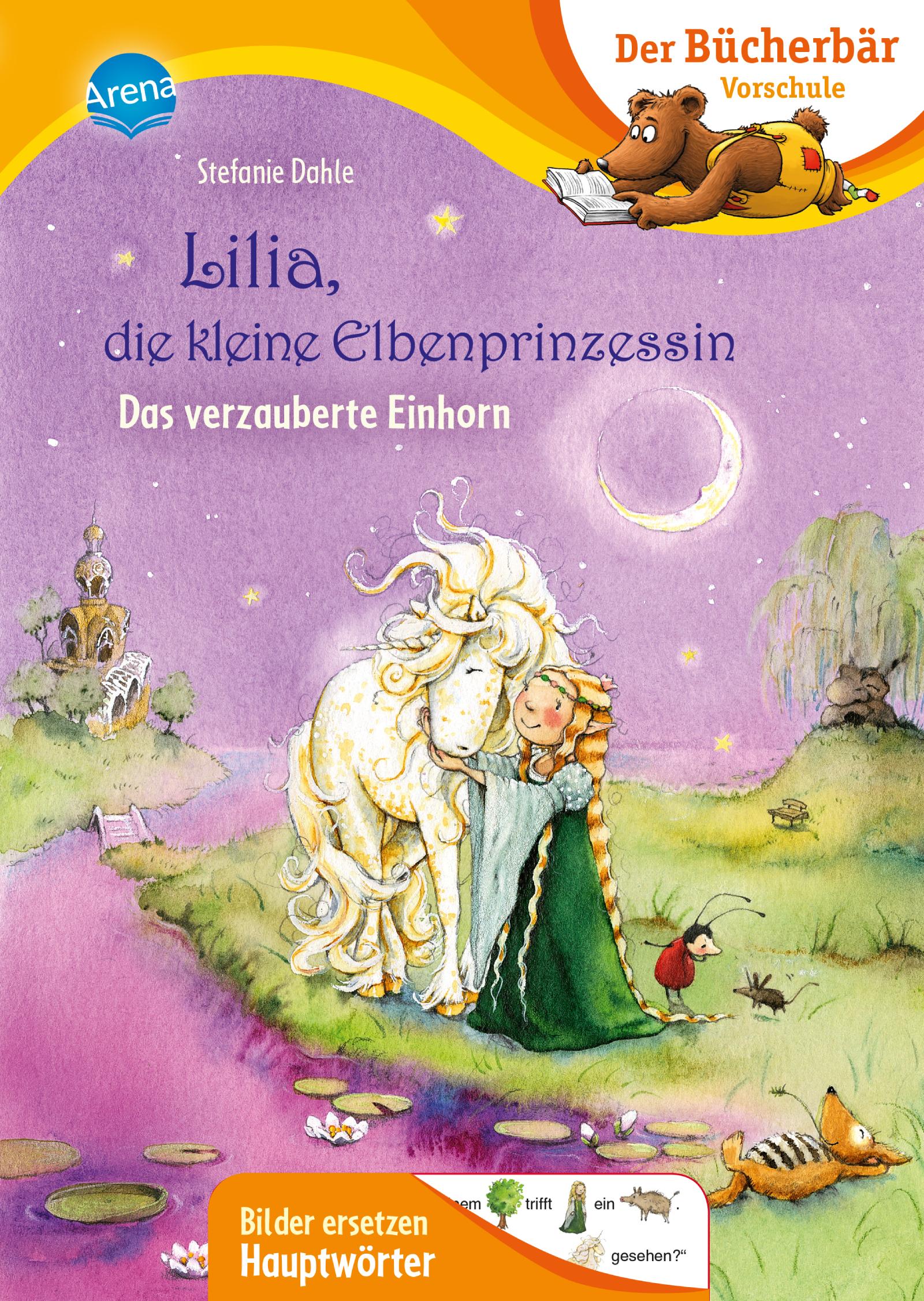 Vorderes Coverbild Lilia, die kleine Elbenprinzessin. Das verzauberte Einhorn