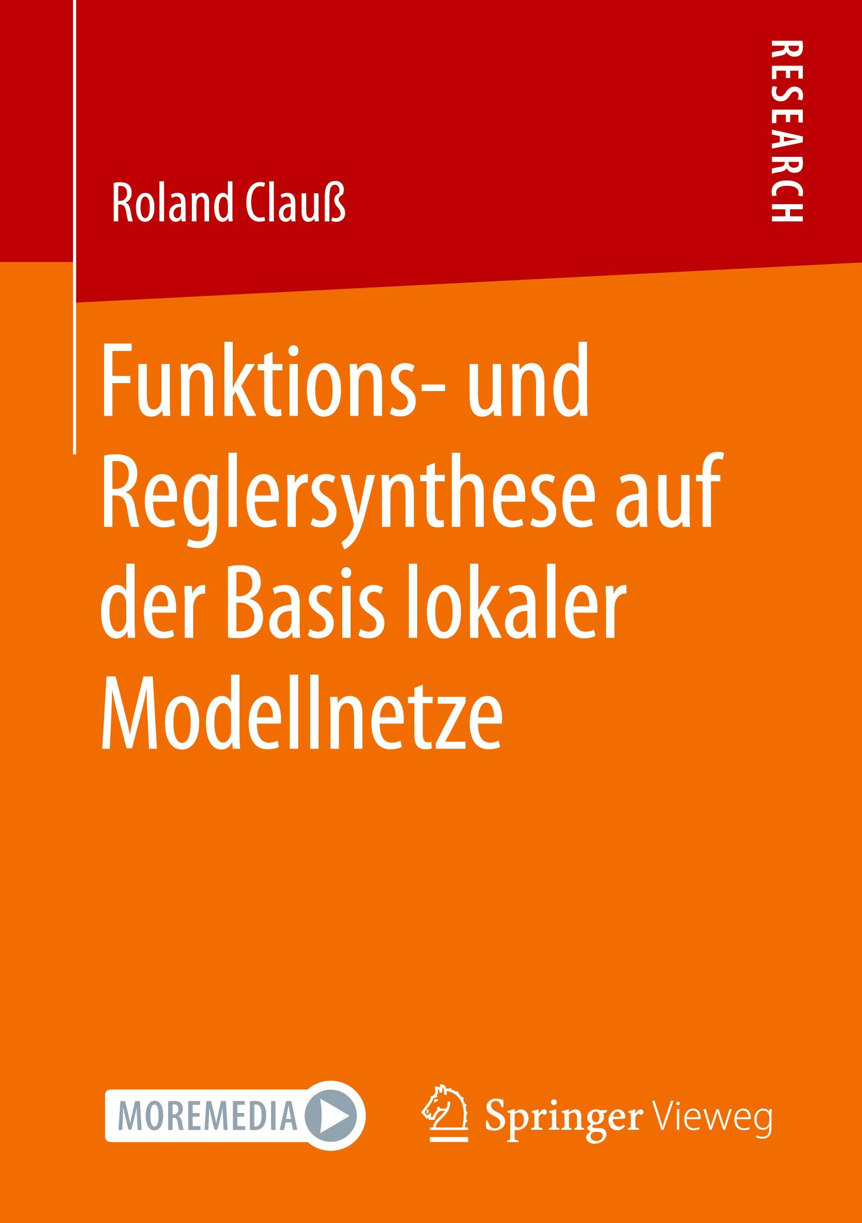 Vorderes Coverbild Funktions- und Reglersynthese auf der Basis lokaler Modellnetze