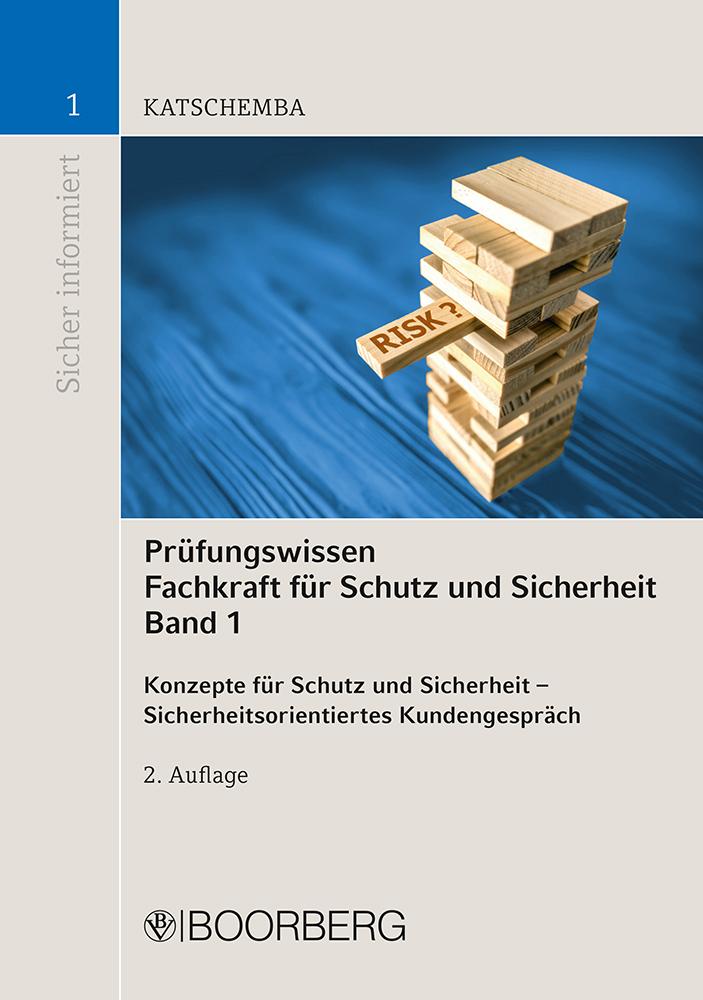 Vorderes Coverbild Prüfungswissen Fachkraft für Schutz und Sicherheit, Band 1