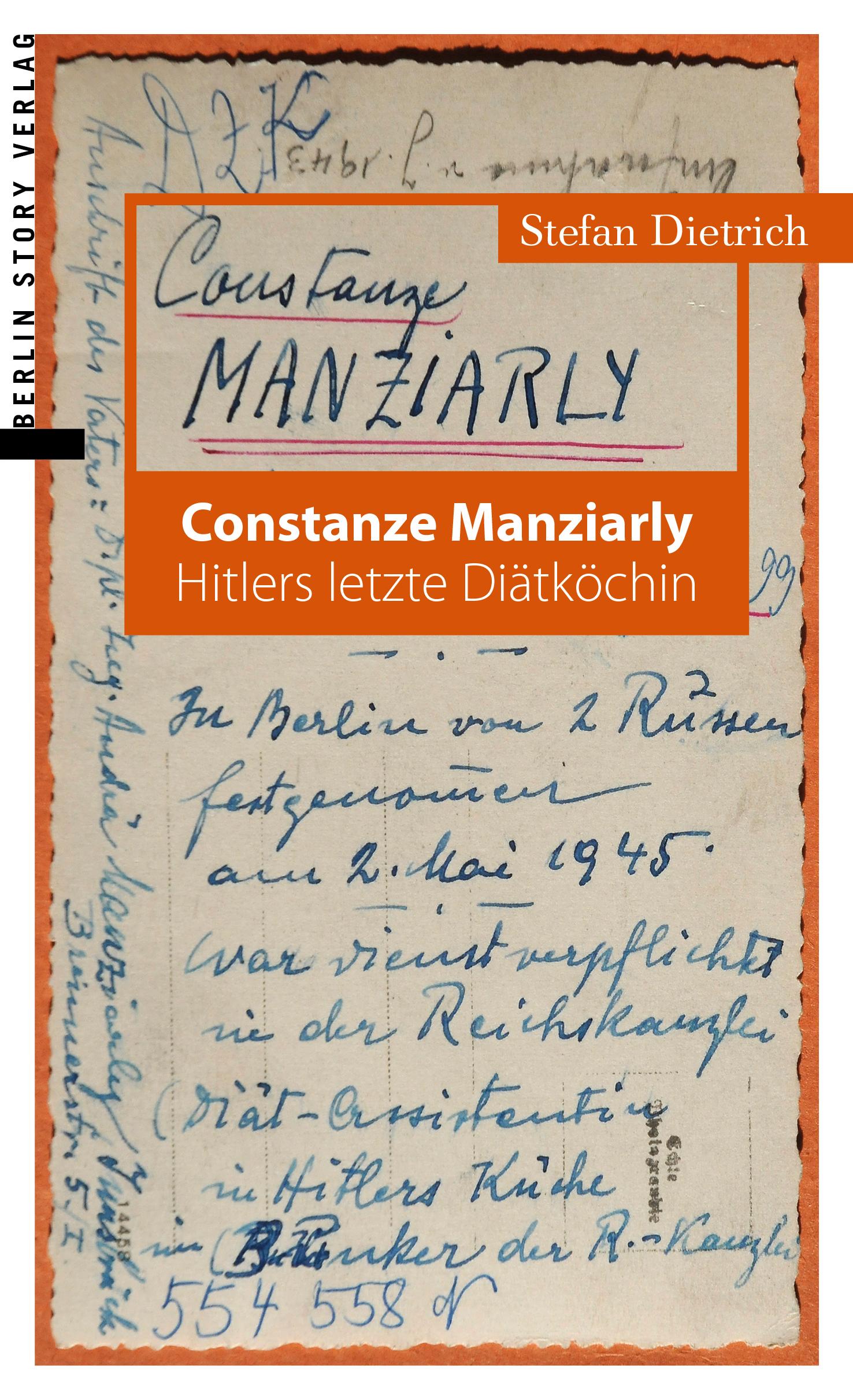 Vorderes Coverbild Constanze Manziarly