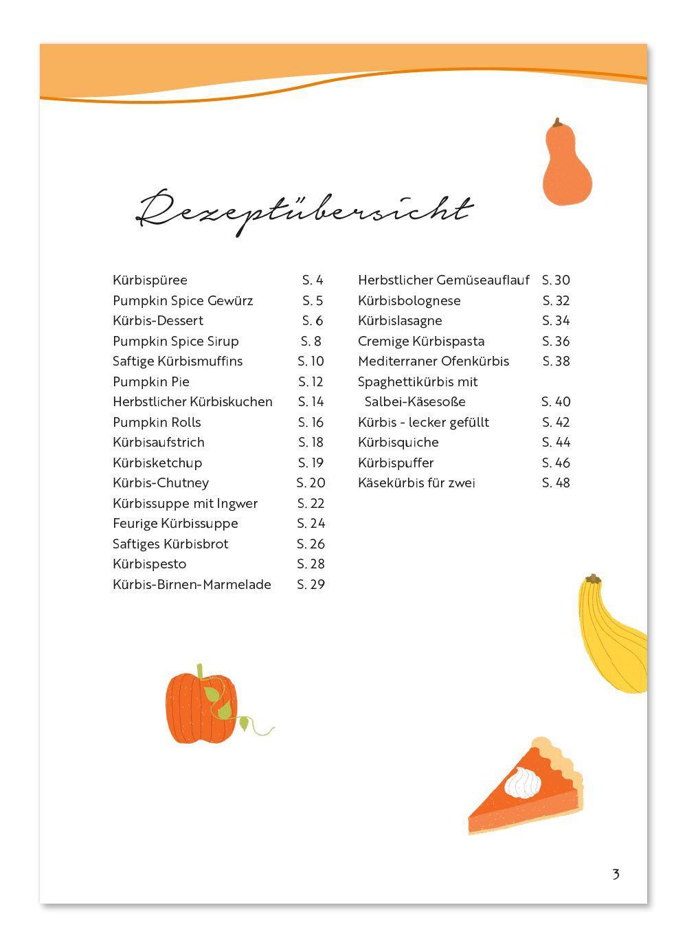 Beispielinhalt (Bild) KÜRBIS einfach köstlich!