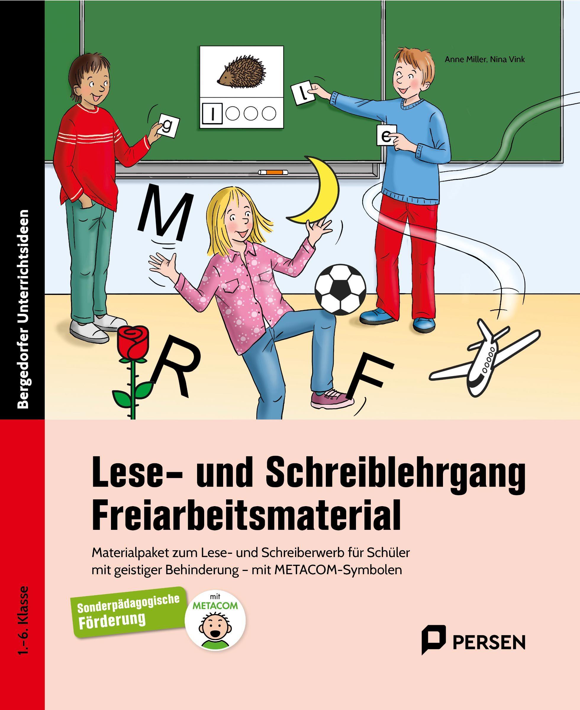 Vorderes Coverbild Lese- und Schreiblehrgang - Freiarbeitsmaterial