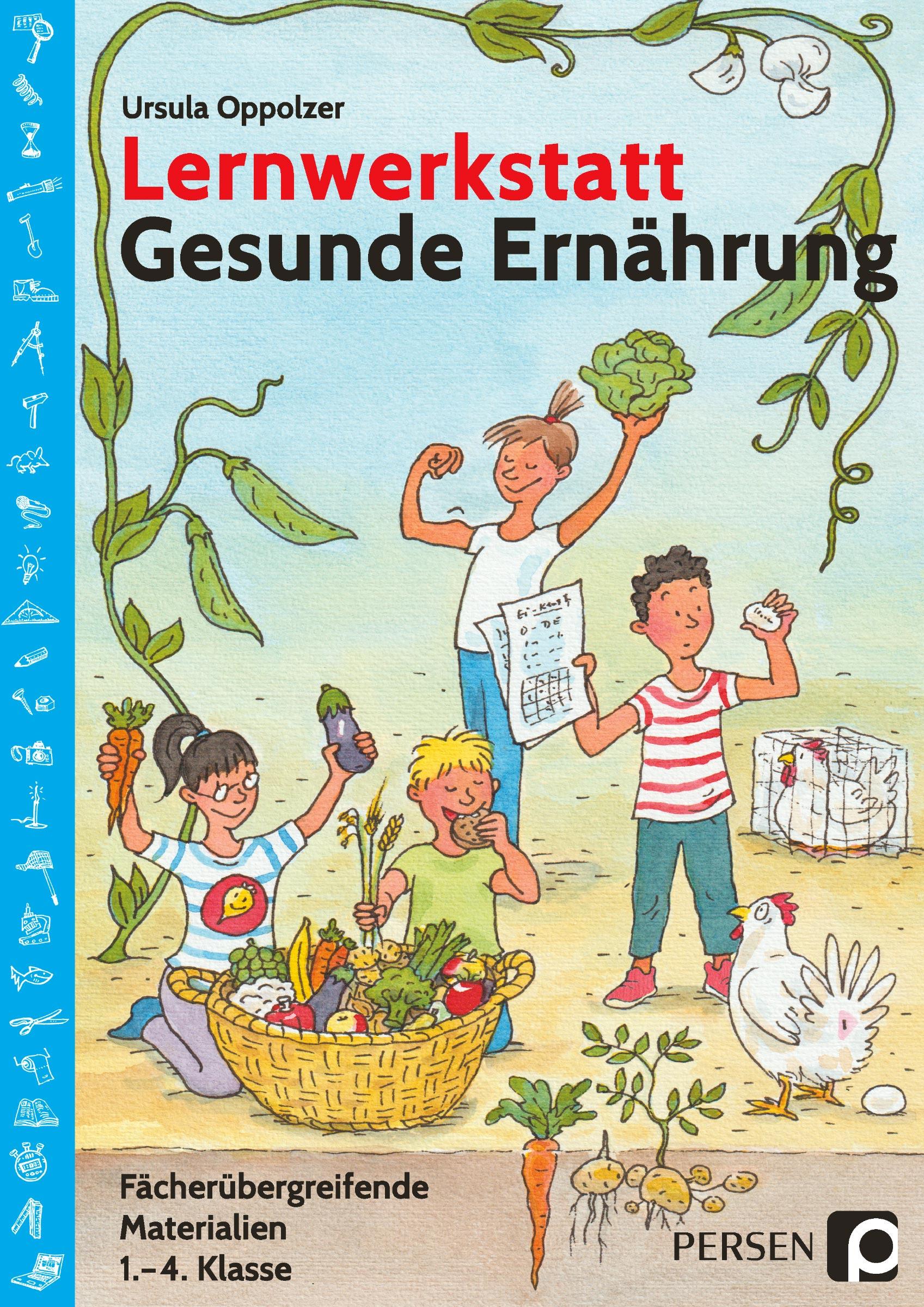 Vorderes Coverbild Lernwerkstatt Gesunde Ernährung