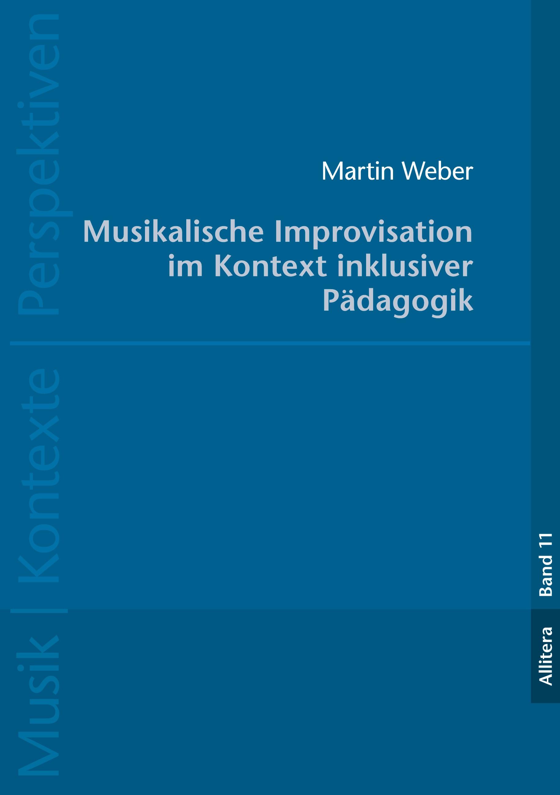 Vorderes Coverbild Musikalische Improvisation im Kontext inklusiver Pädagogik