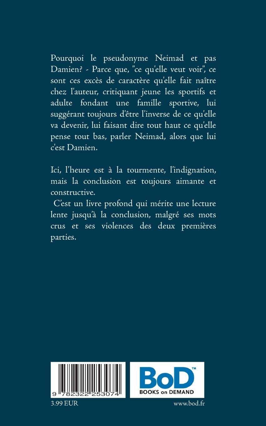 Rückseitencover Ce Qu'elle Veut Voir