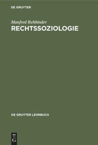 Vorderes Coverbild Rechtssoziologie