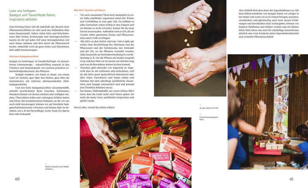 Beispielinhalt (Bild) Wie du dein eigenes Saatgut gewinnst - und so ein kleines Stück Welt rettest