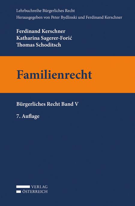 Vorderes Coverbild Familienrecht