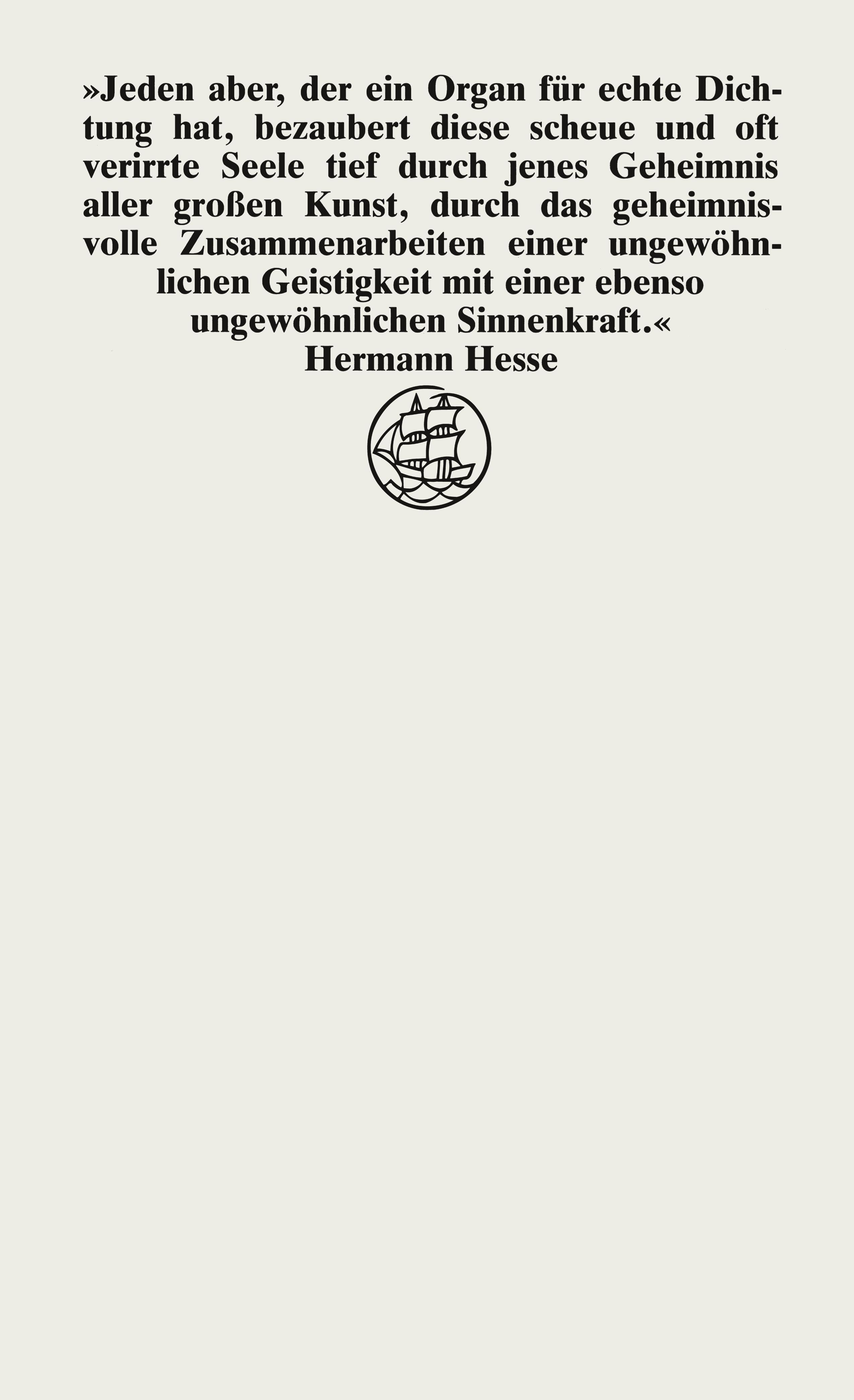 Rückseitencover Sämtliche Erzählungen