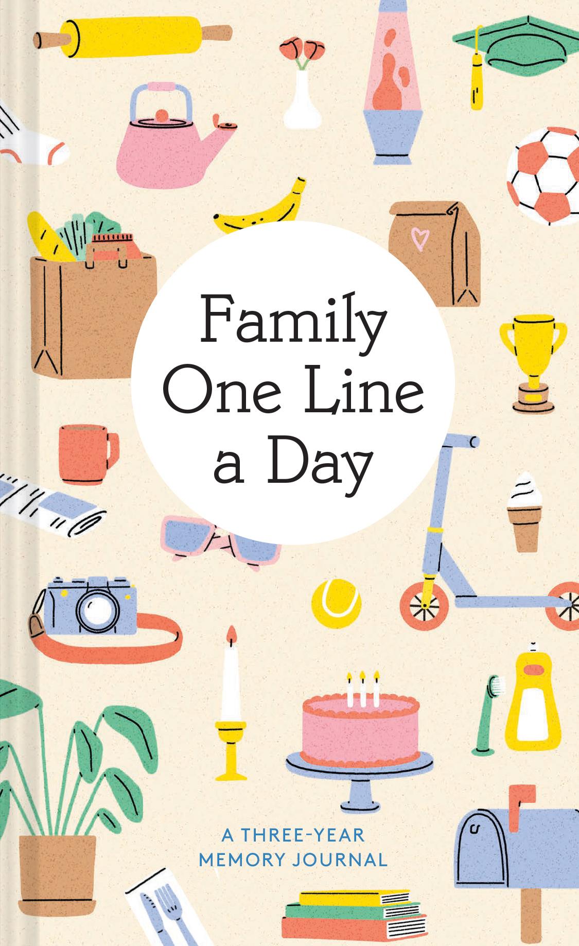 Vorderes Coverbild Family One Line a Day