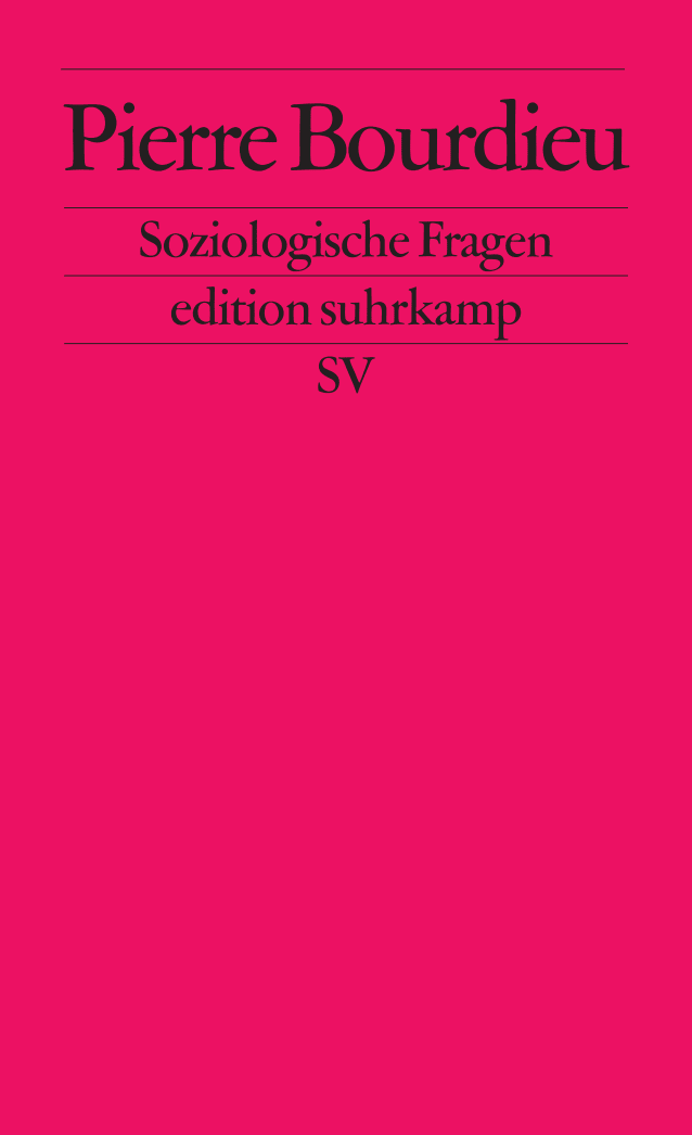 Vorderes Coverbild Soziologische Fragen