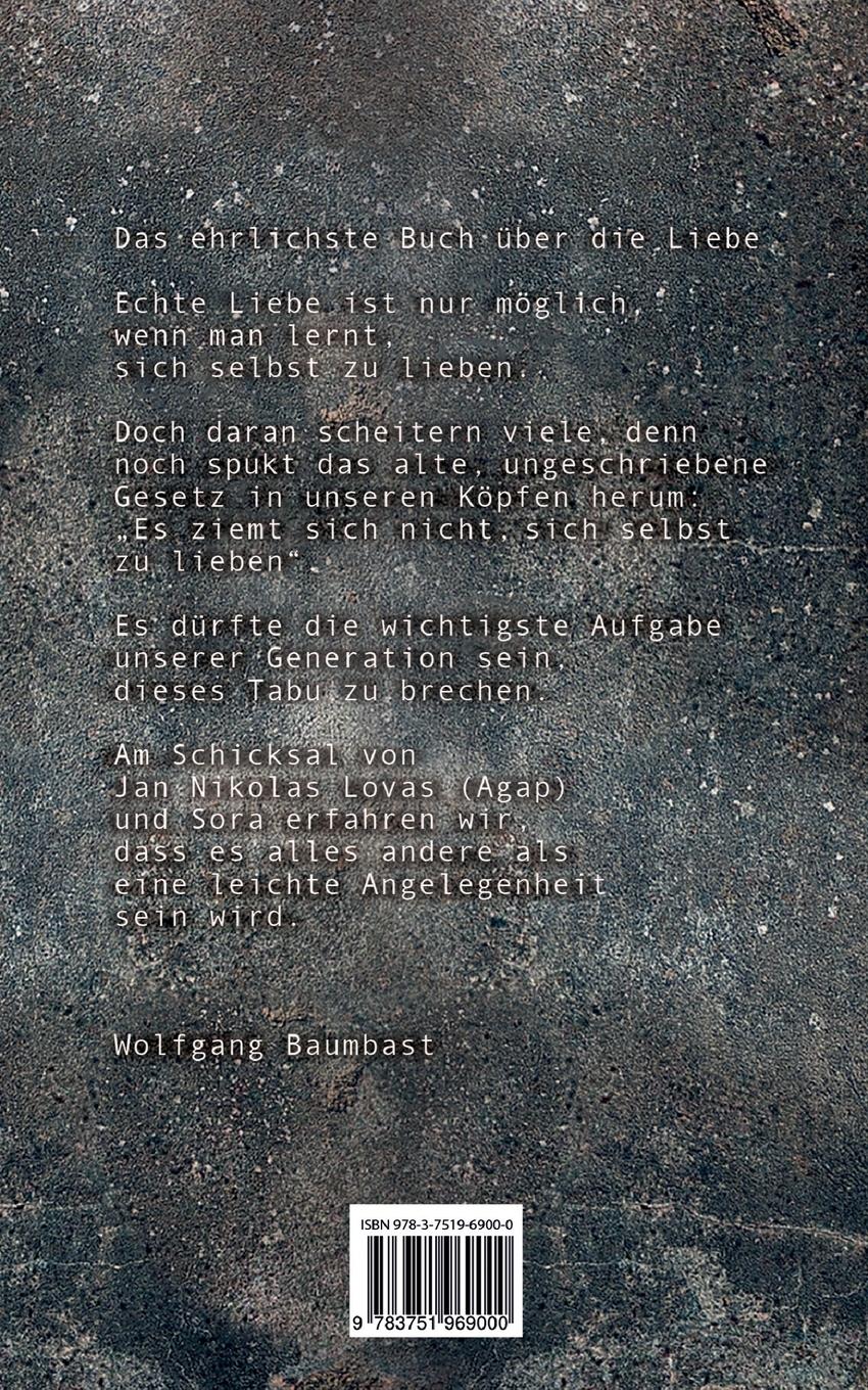 Rückseitencover Es ziemt sich nicht sich selbst zu lieben