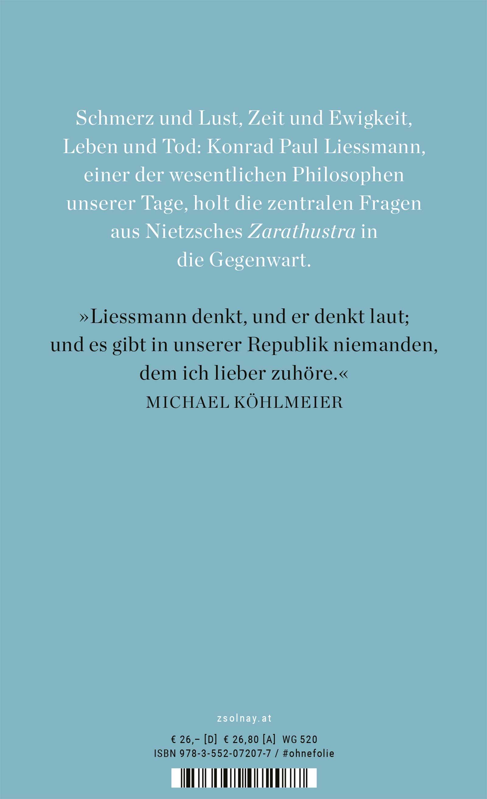 Beispielinhalt (Bild) Alle Lust will Ewigkeit