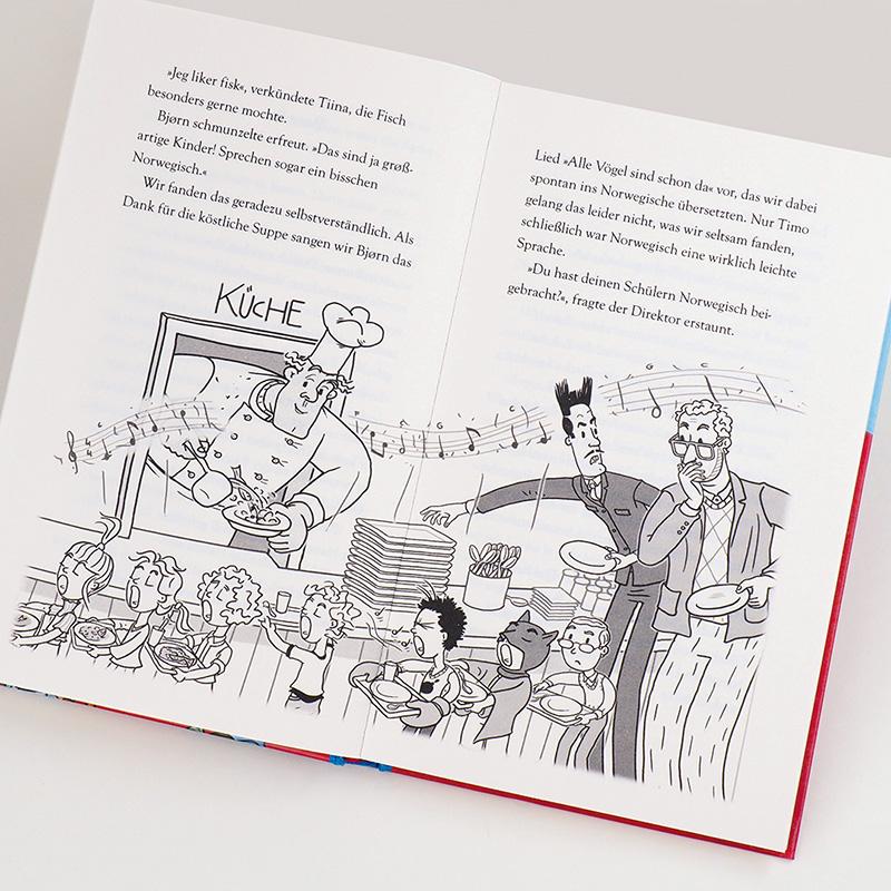 Beispielinhalt (Bild) Ellas Klasse und der Wundersmoothie