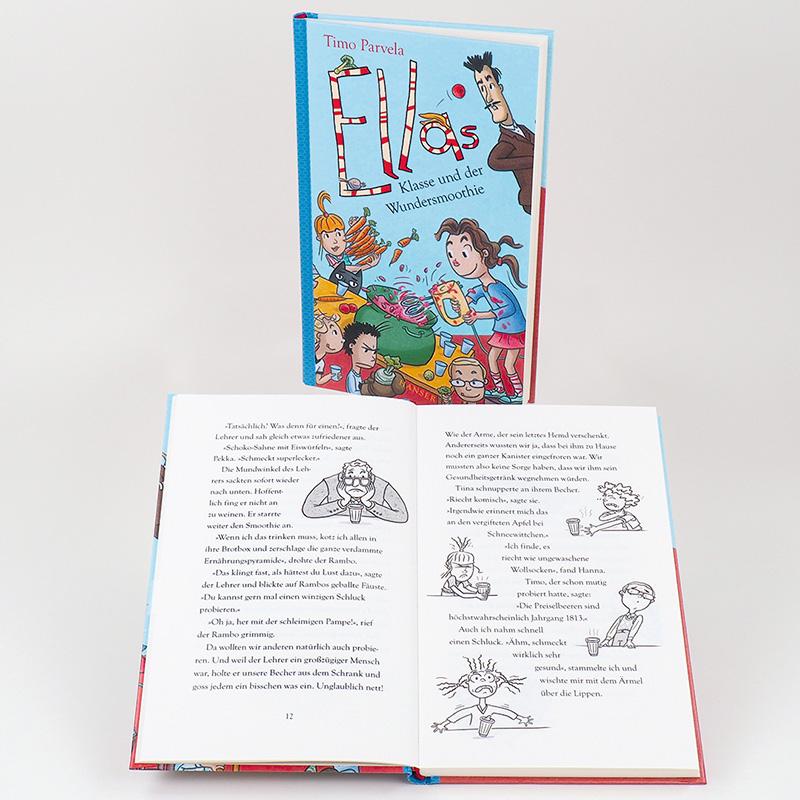 Beispielinhalt (Bild) Ellas Klasse und der Wundersmoothie