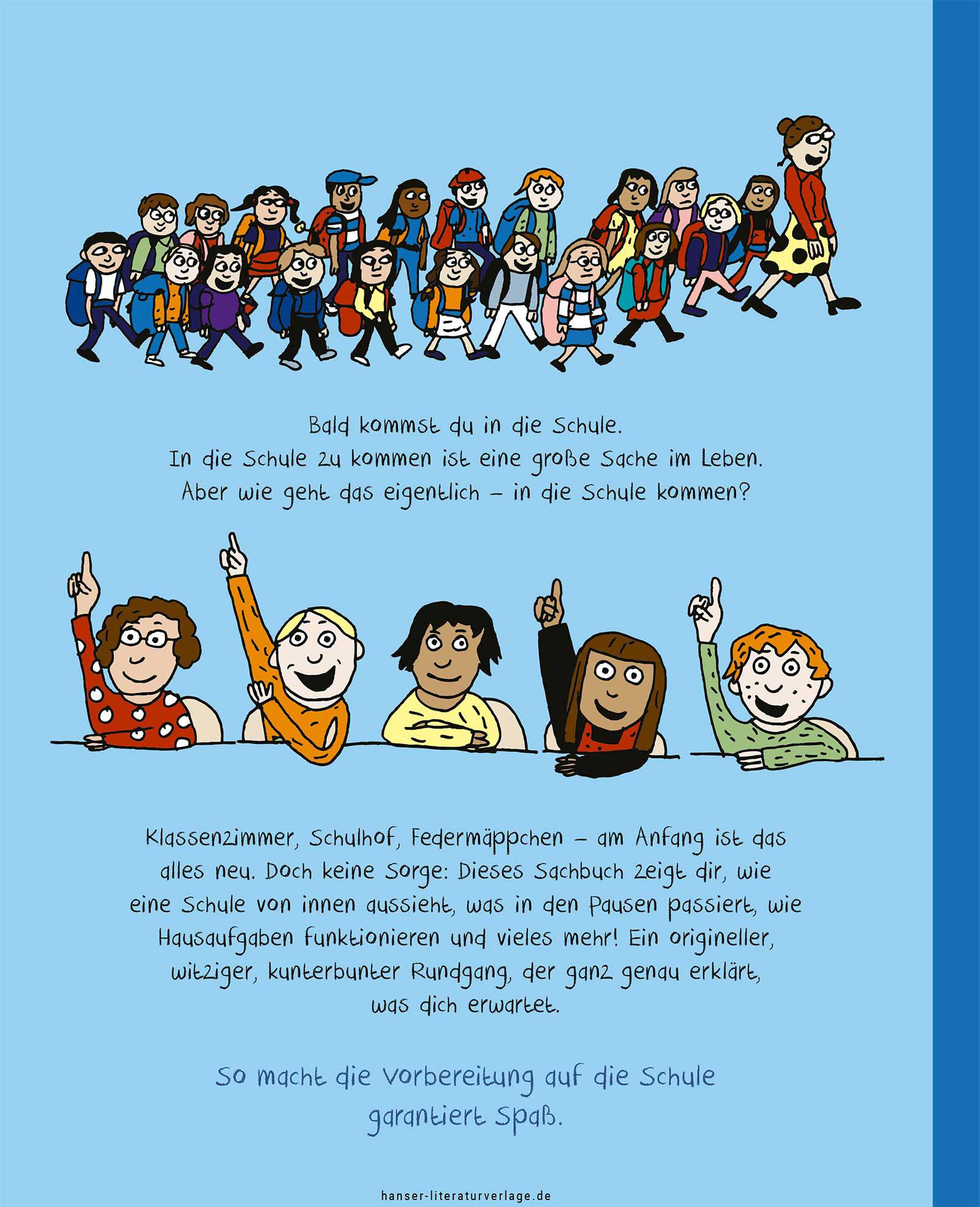 Beispielinhalt (Bild) Alle gehen in die Schule