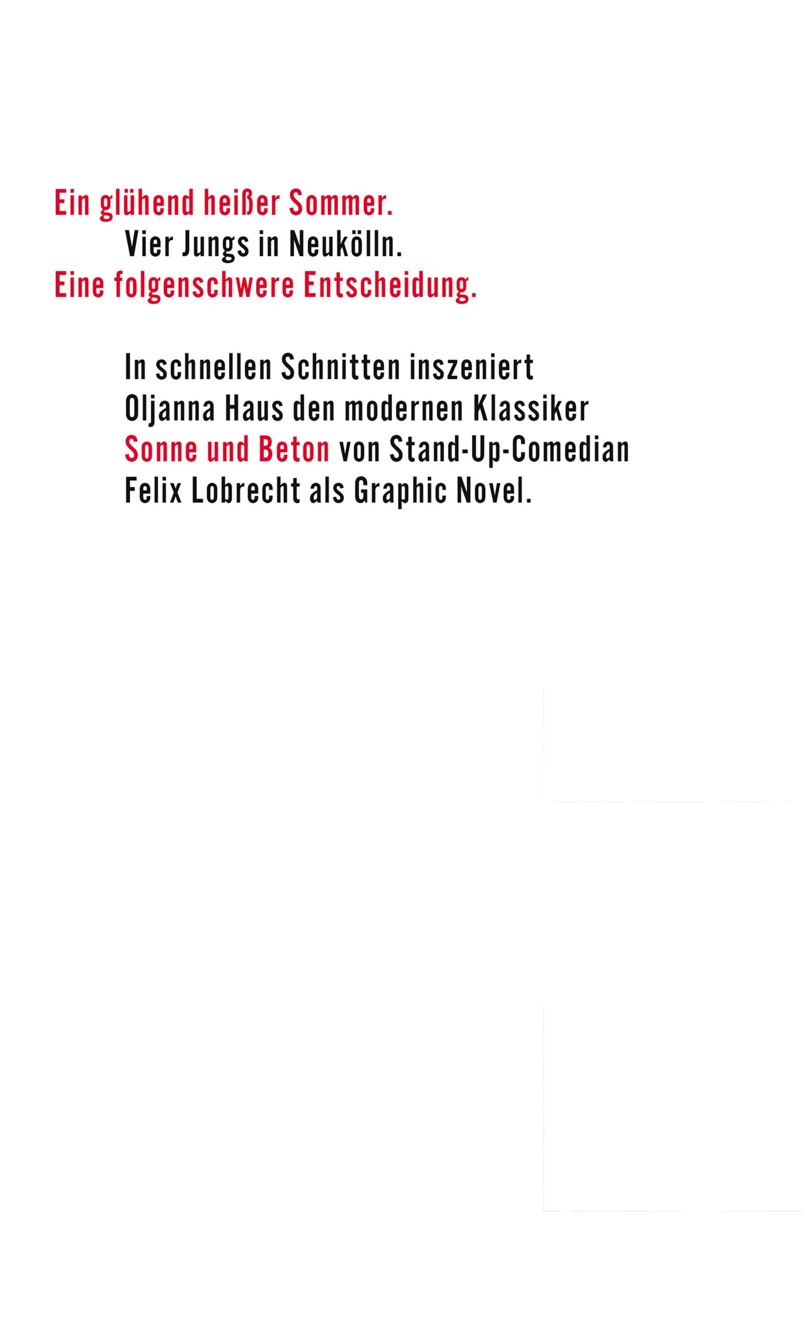 Beispielinhalt (Bild) Sonne und Beton - Die Graphic Novel