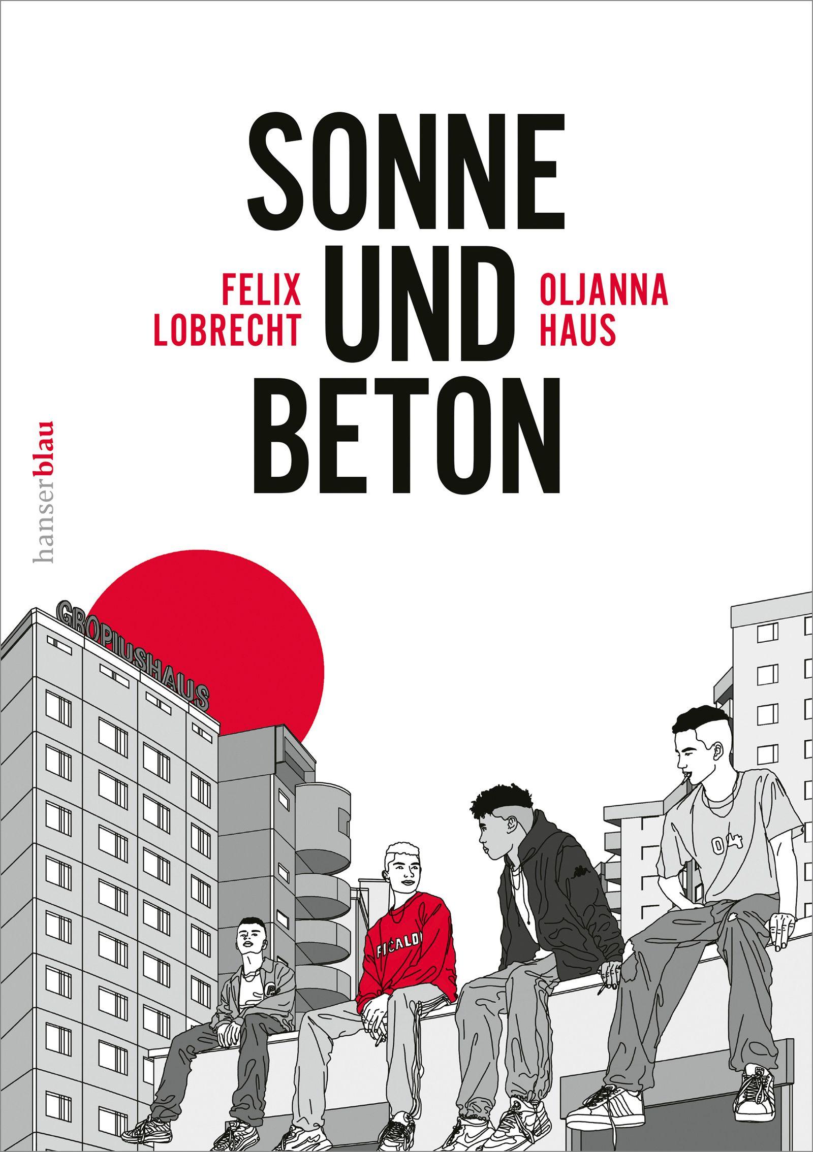 Vorderes Coverbild Sonne und Beton - Die Graphic Novel