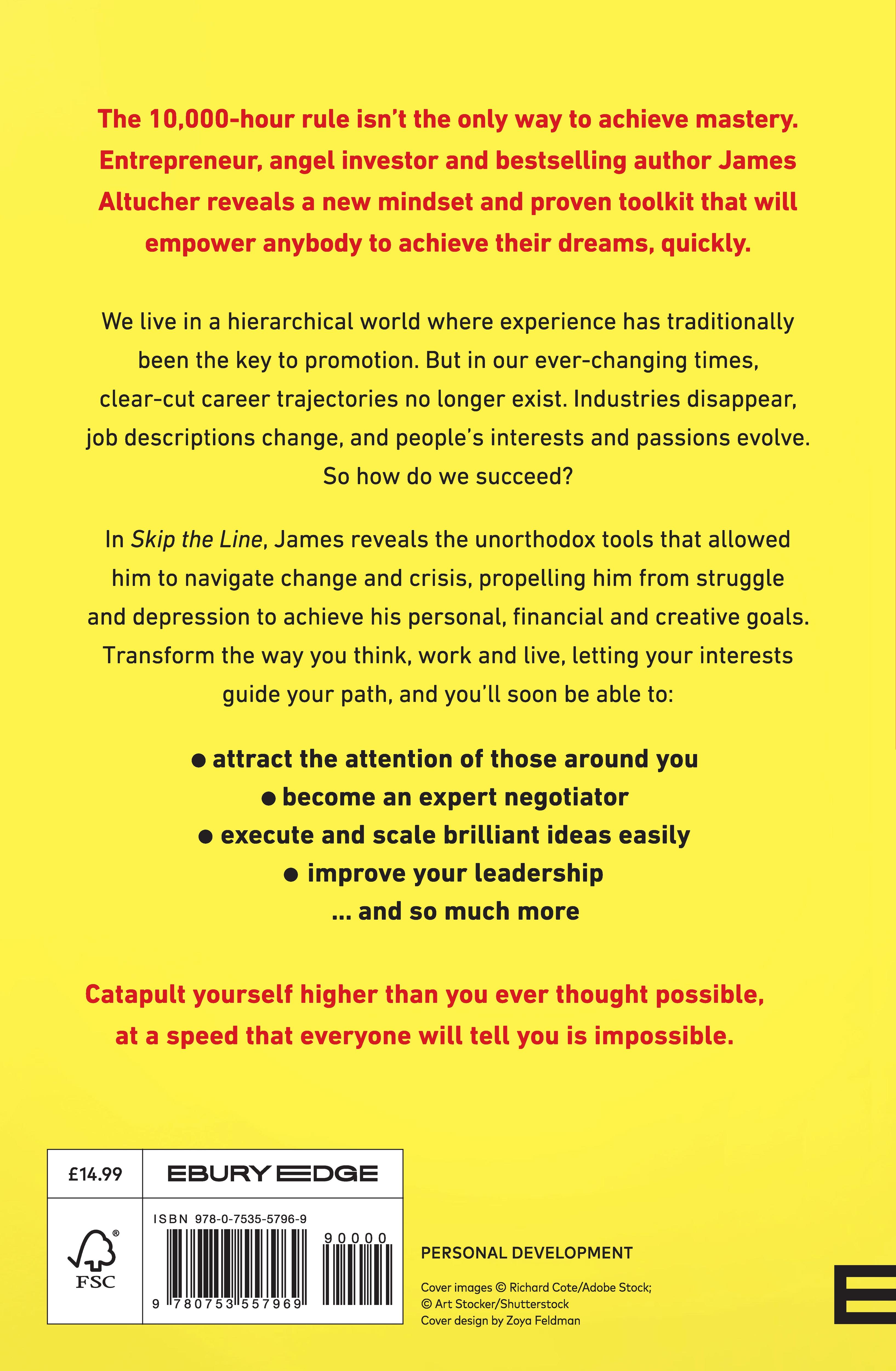 Rückseitencover Skip the Line