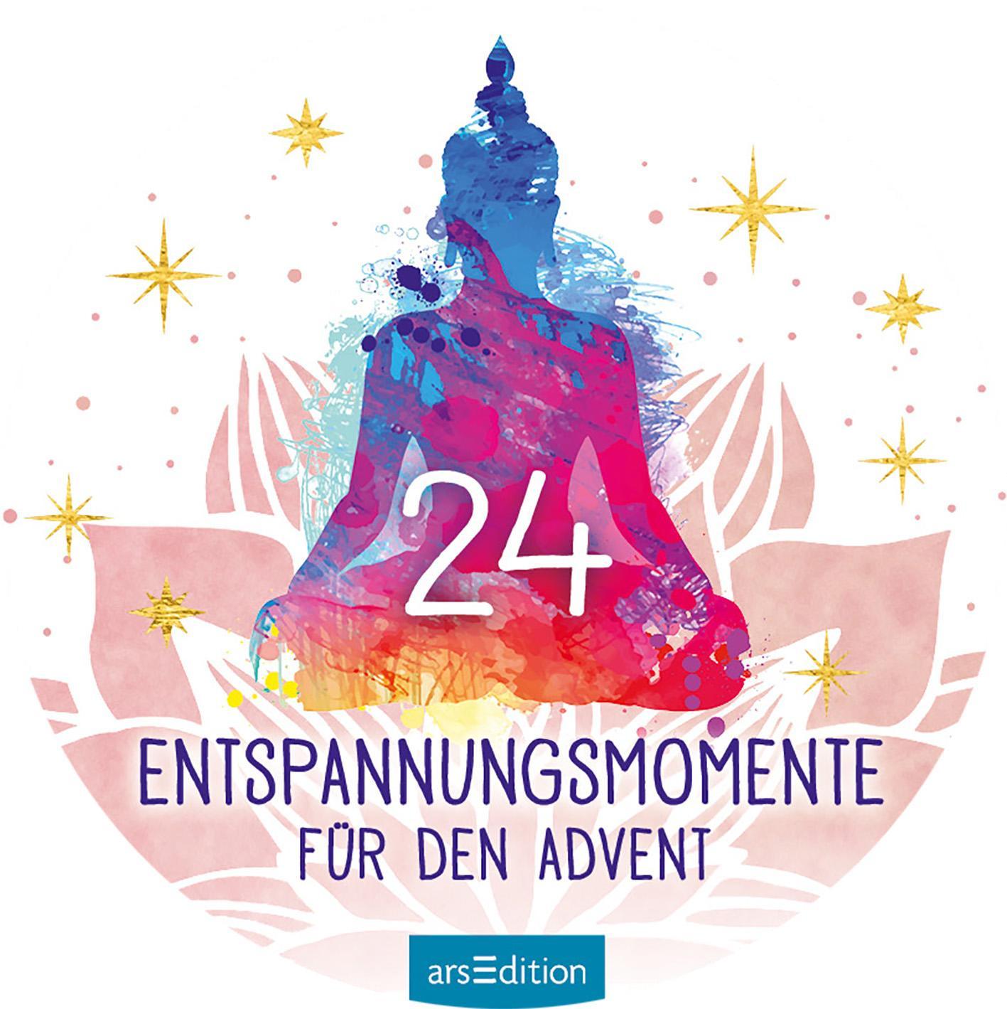 Beispielinhalt (Bild) Adventskalender in der Dose. 24 Entspannungsmomente für den Advent