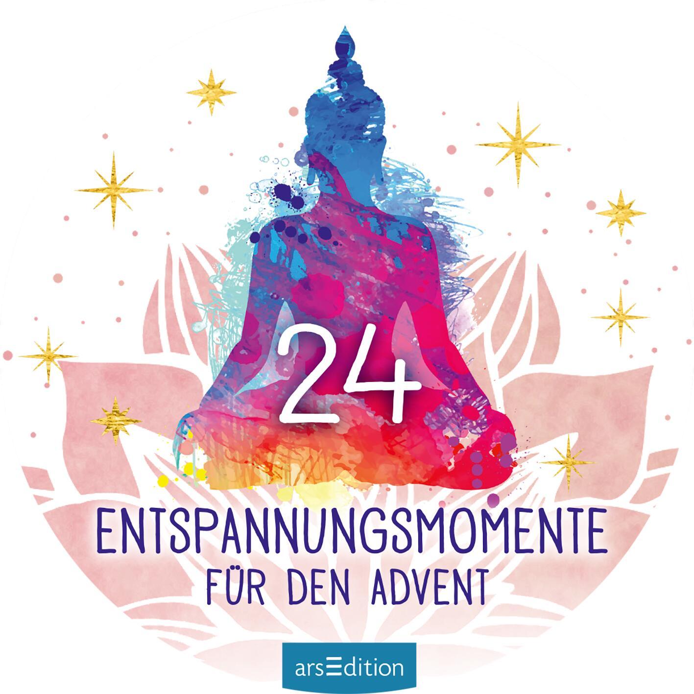 Beispielinhalt (Bild) Adventskalender in der Dose. 24 Entspannungsmomente für den Advent