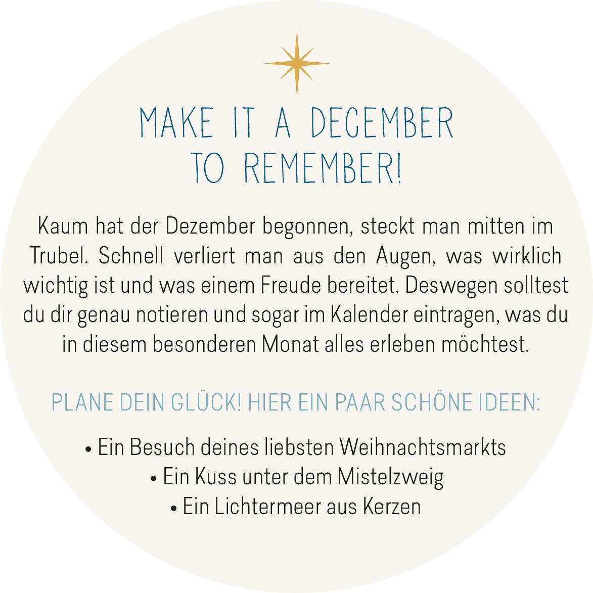 Beispielinhalt (Bild) Adventskalender in der Dose. 24 Entspannungsmomente für den Advent