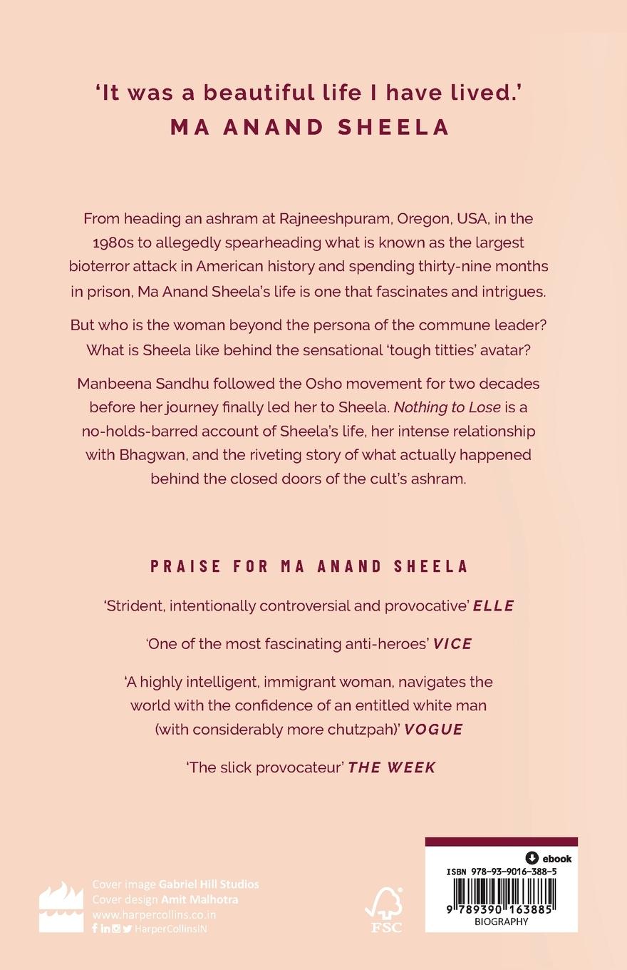 Rückseitencover Nothing to Lose