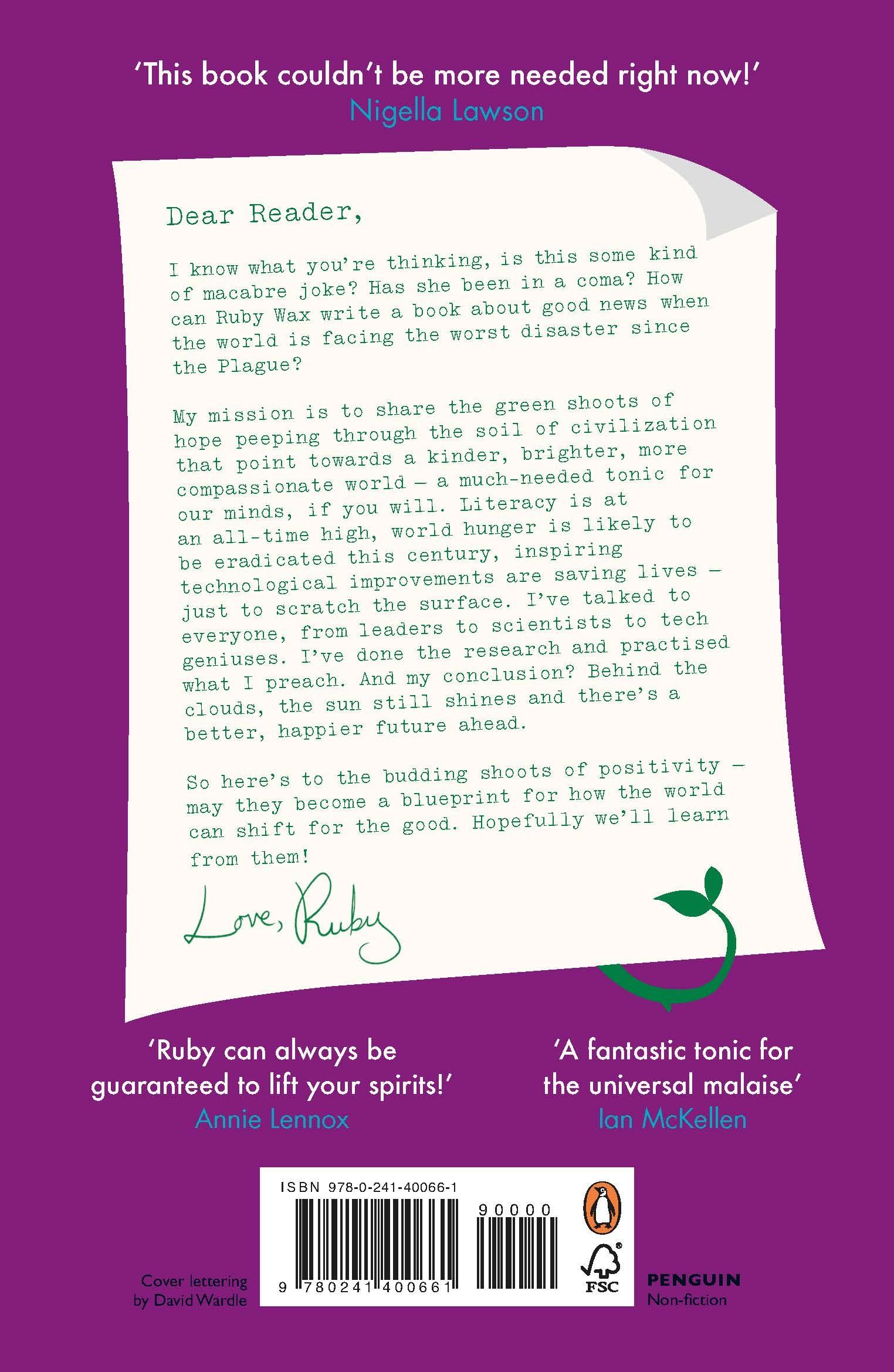 Rückseitencover And Now For The Good News...