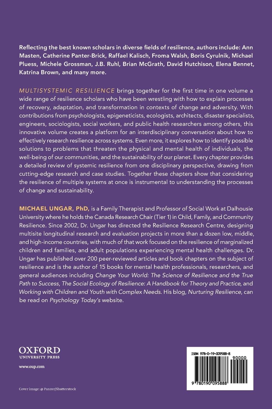 Rückseitencover Multisystemic Resilience