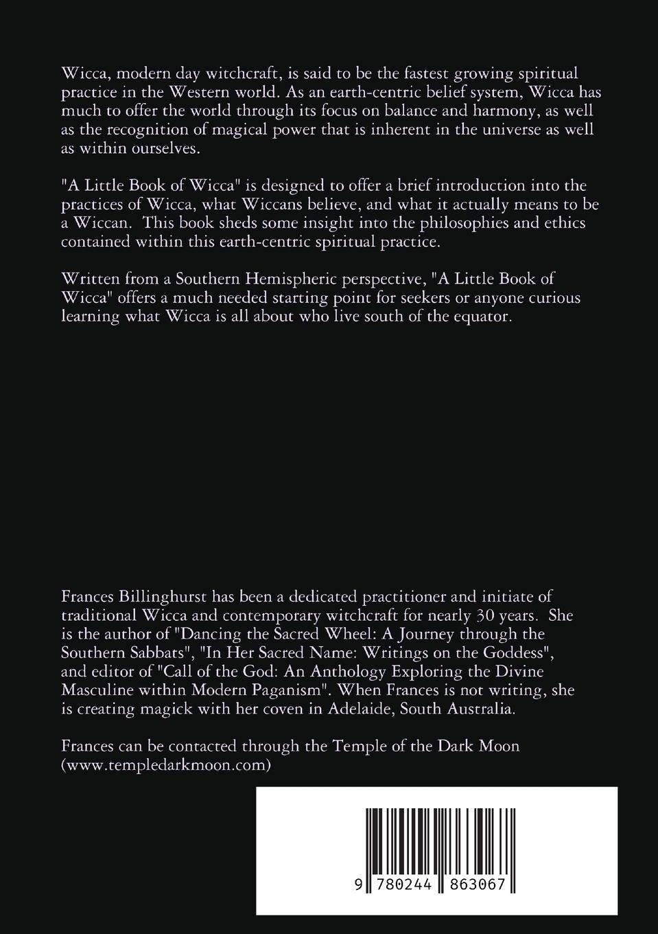 Rückseitencover A Little Book of Wicca