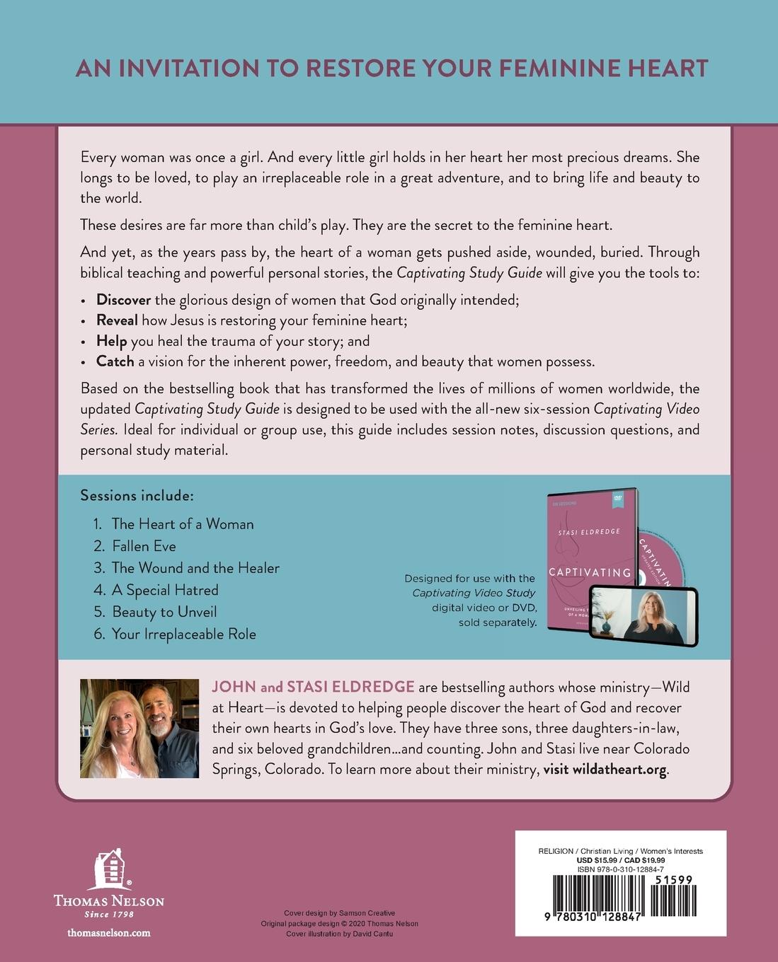 Rückseitencover Captivating Bible Study Guide, Updated Edition | Softcover
