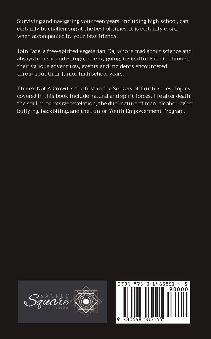 Rückseitencover Three's Not  A Crowd