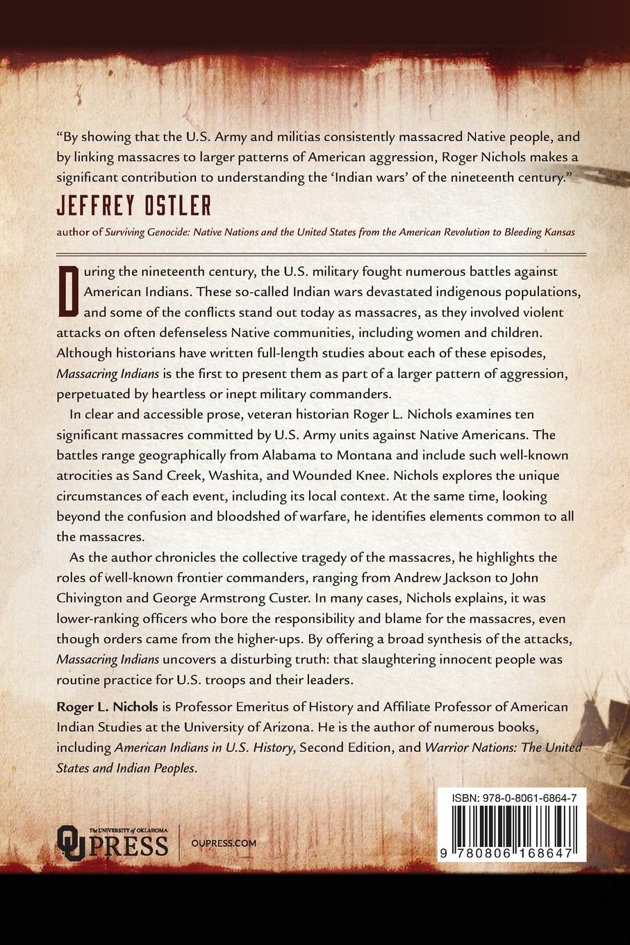 Rückseitencover Massacring Indians